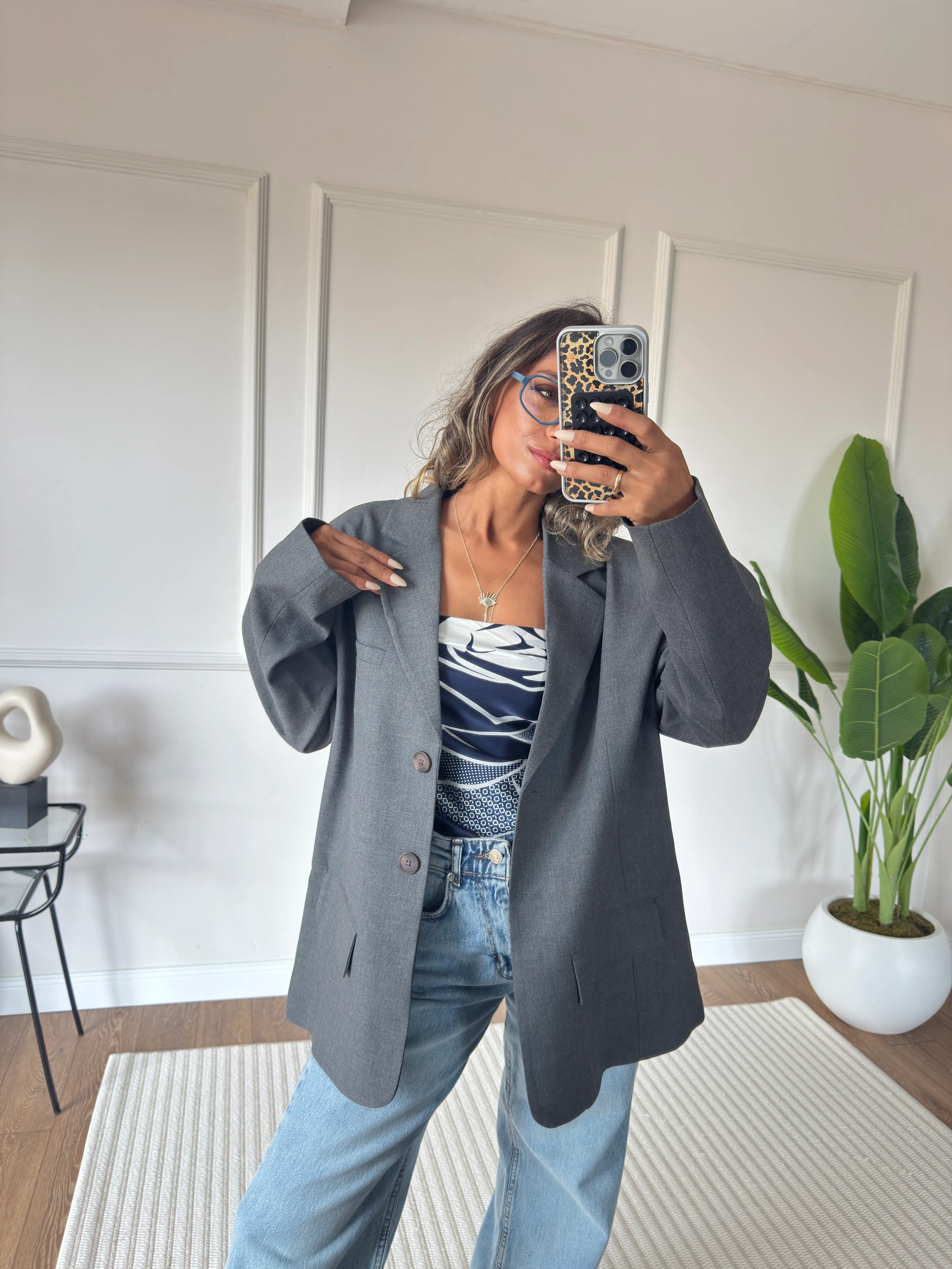 Poliviskon Blazer Ceket