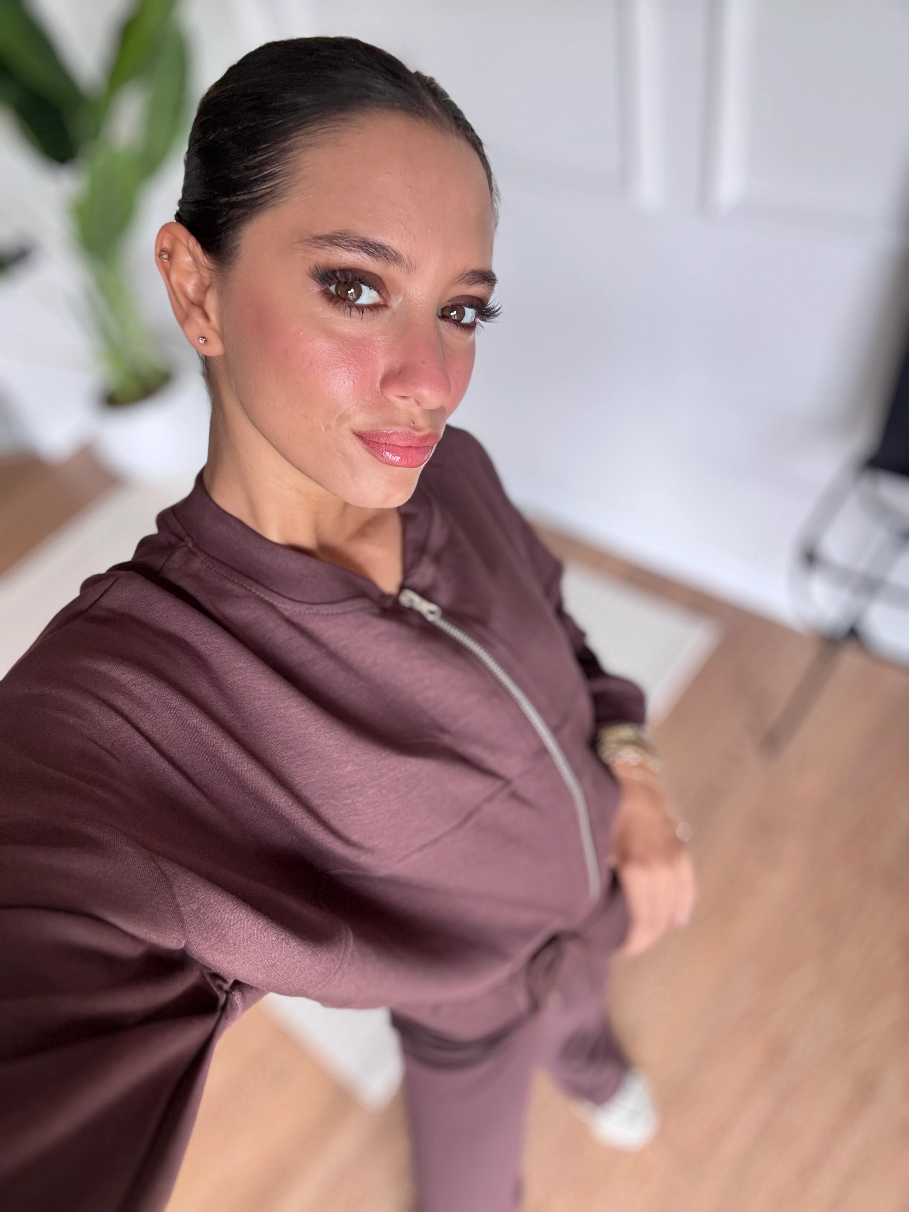 İspanyol Paça Bomber Ceket Takım