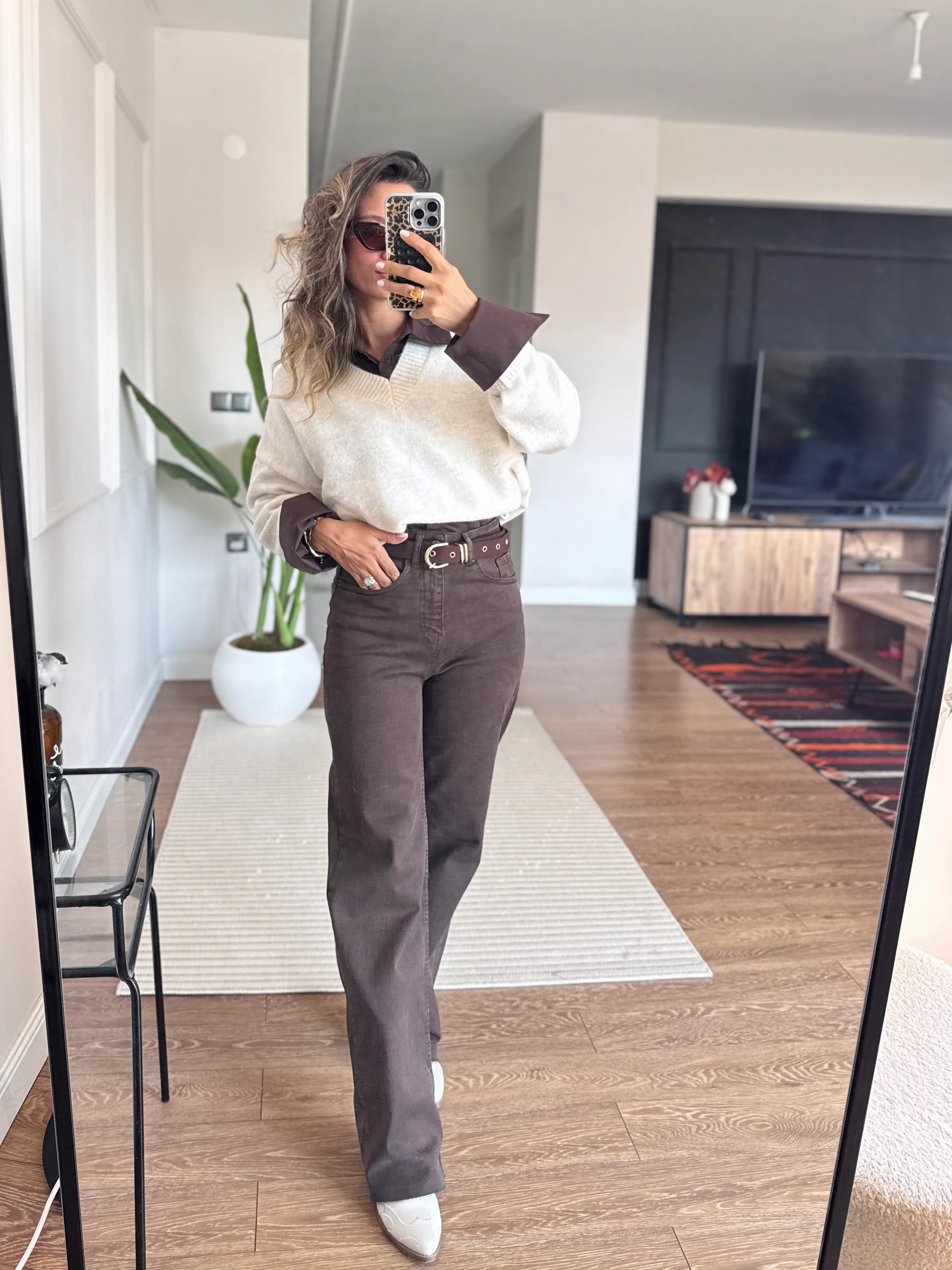 Straight Acı Kahve Jean