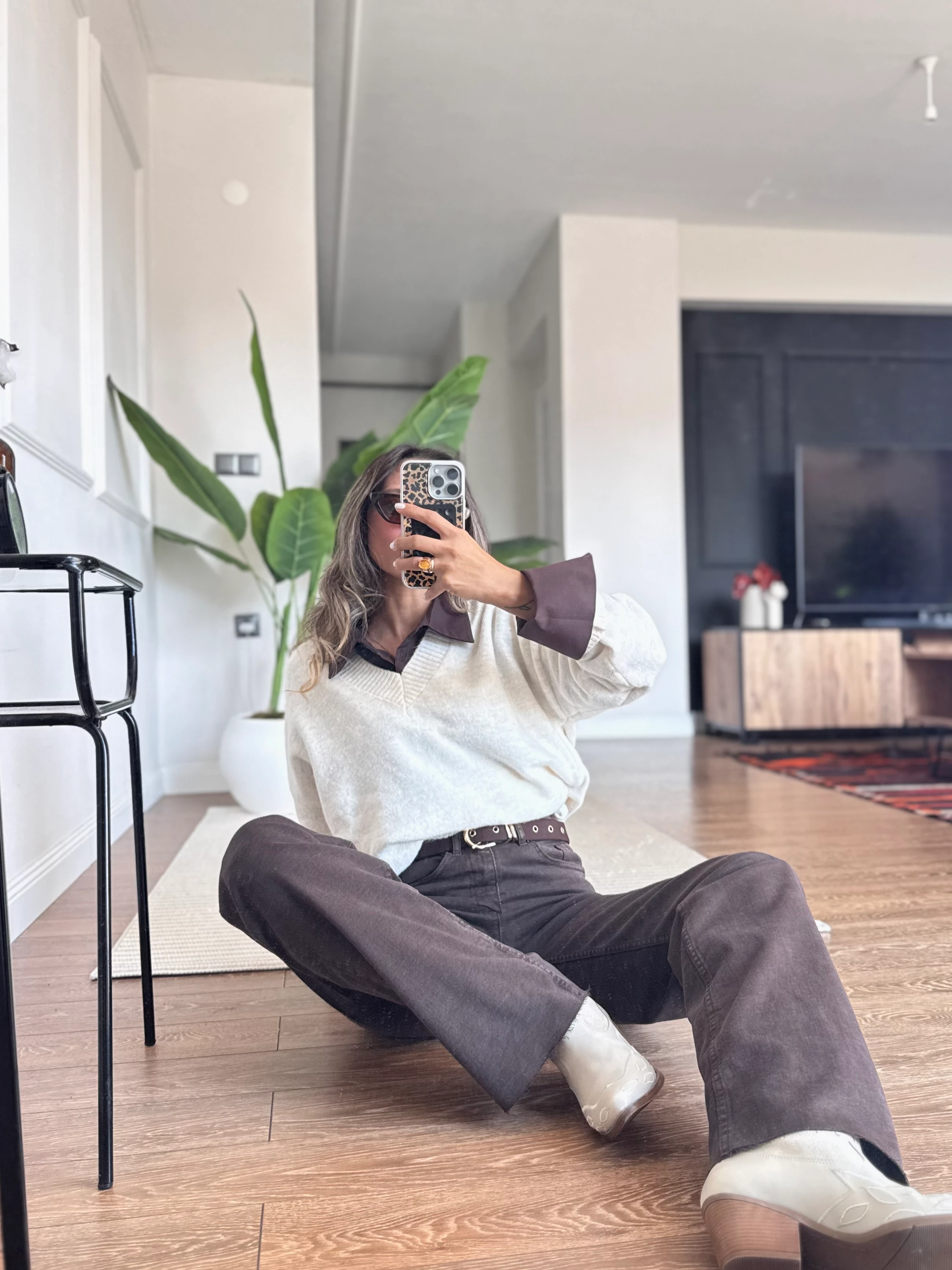 Straight Acı Kahve Jean