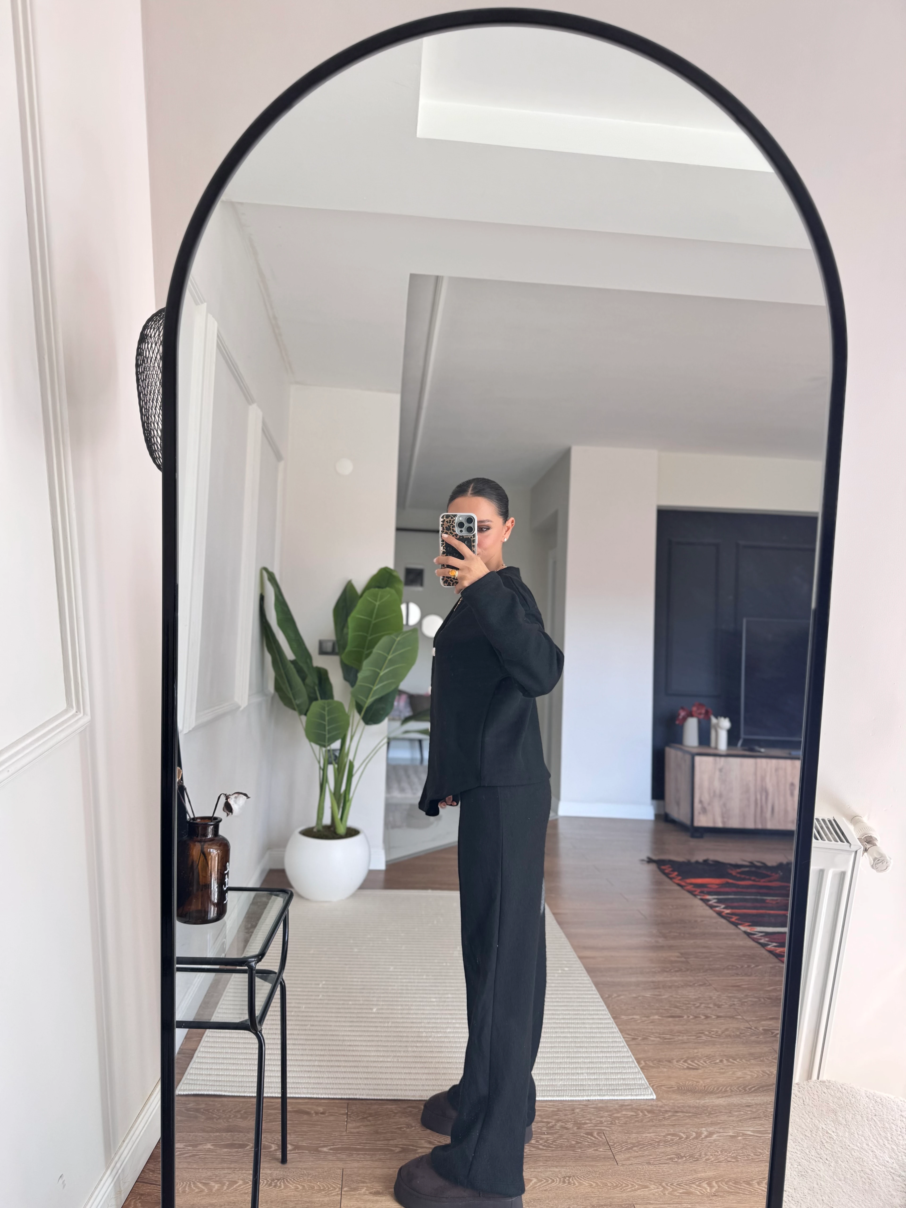 Gold Düğmeli Triko Takım