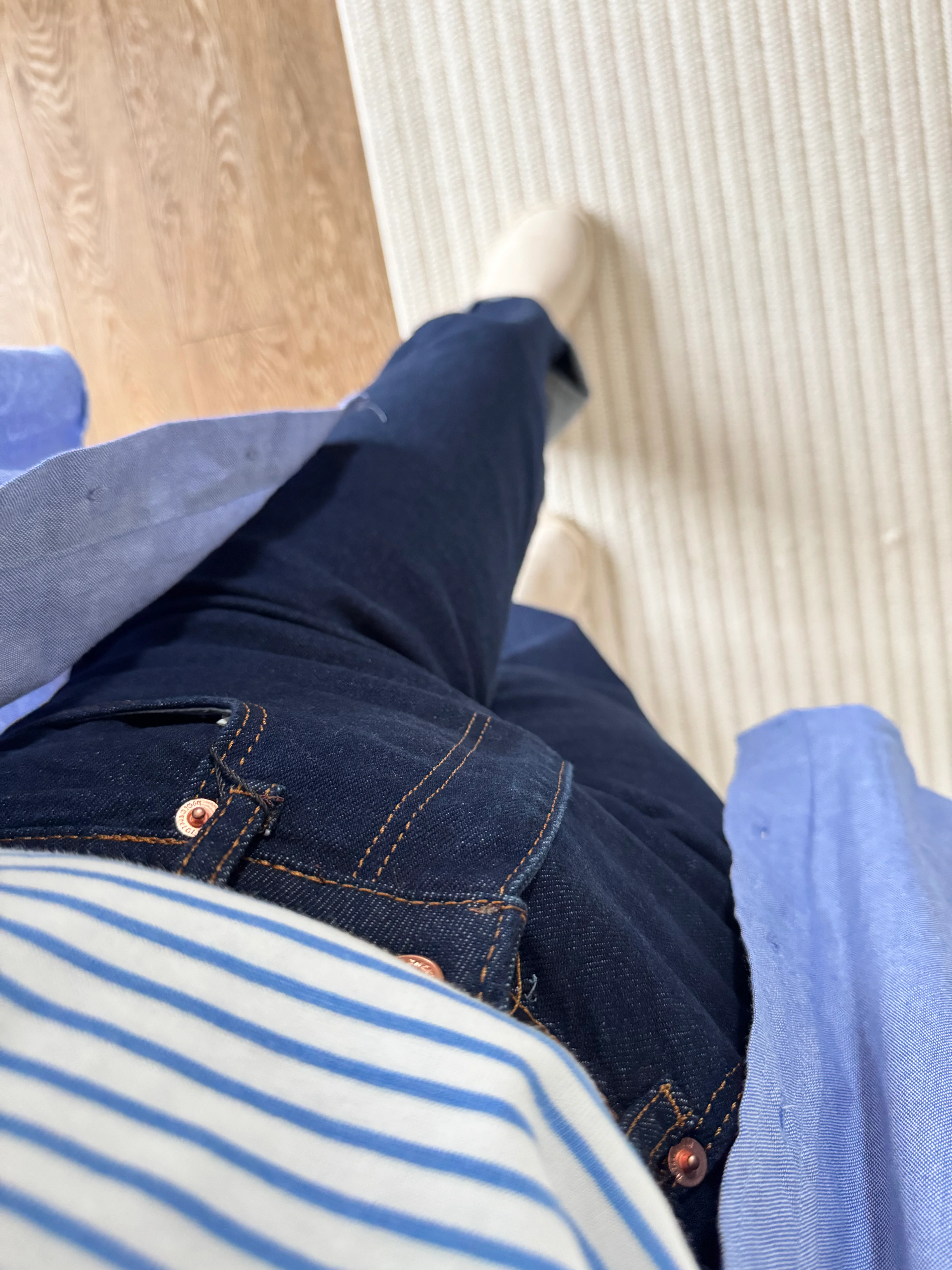 Düz Kesim Jean Pantolon