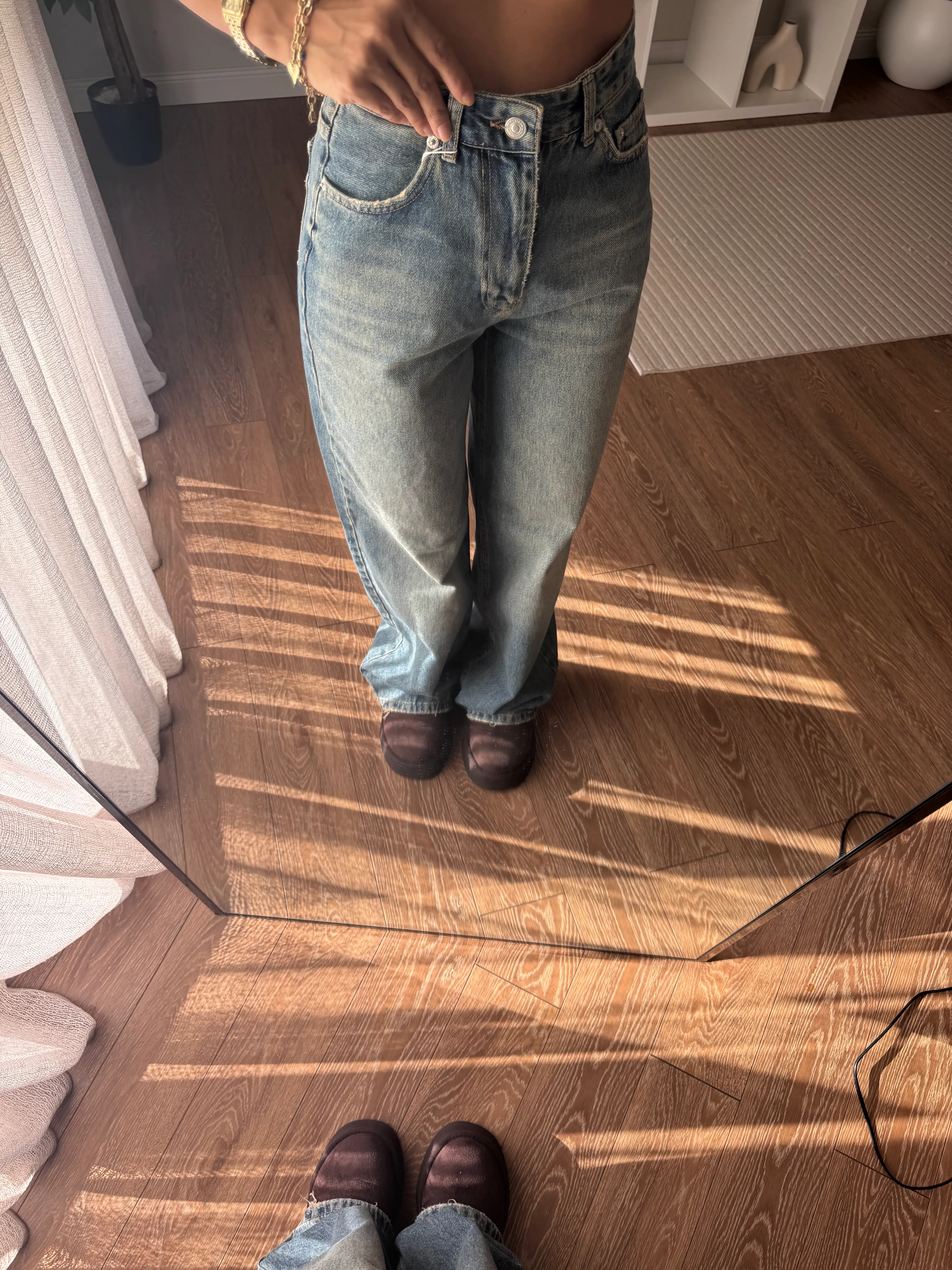 Wide Leg Palazzo Jean