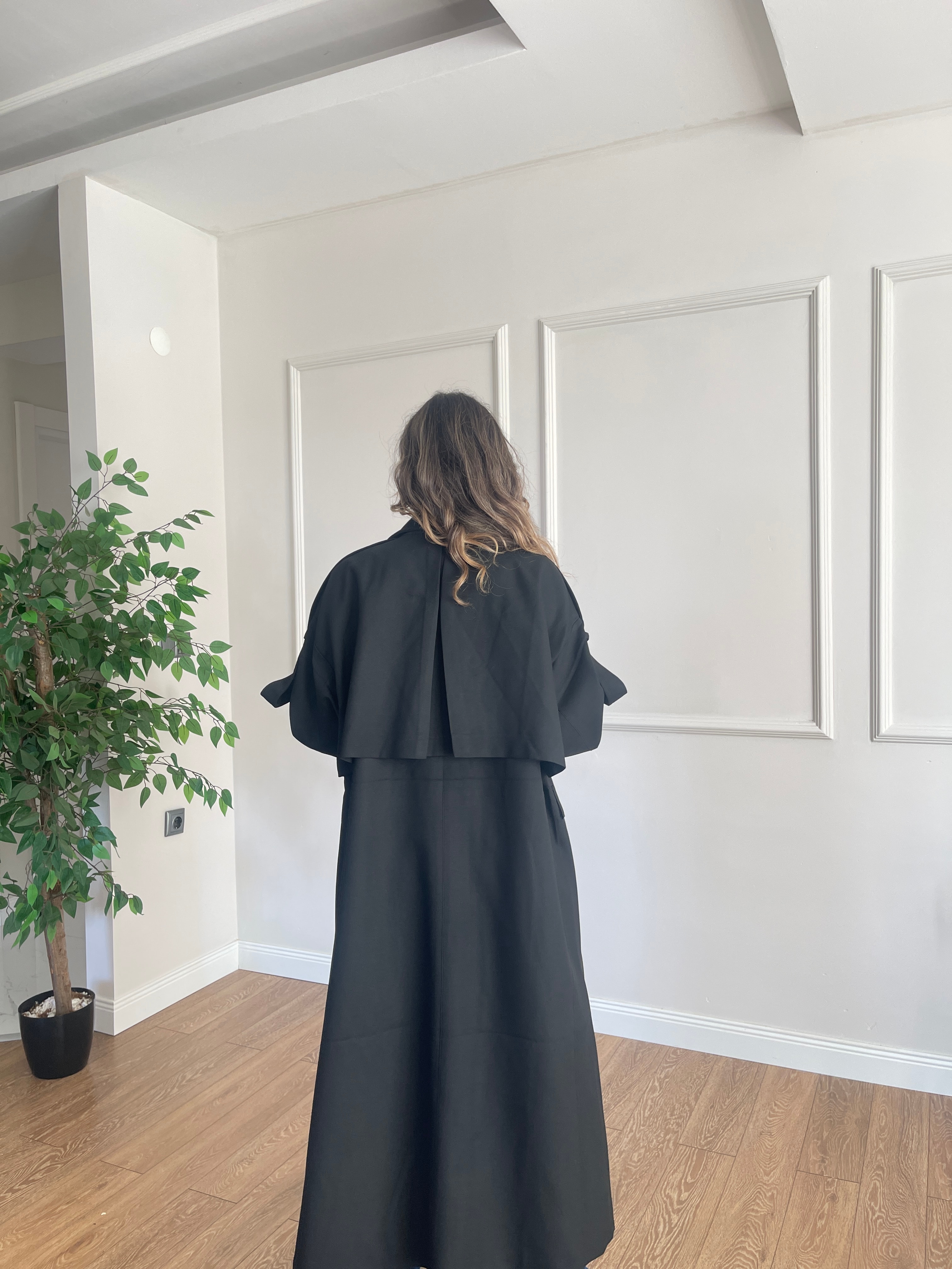 Uzun Oversize Trençkot