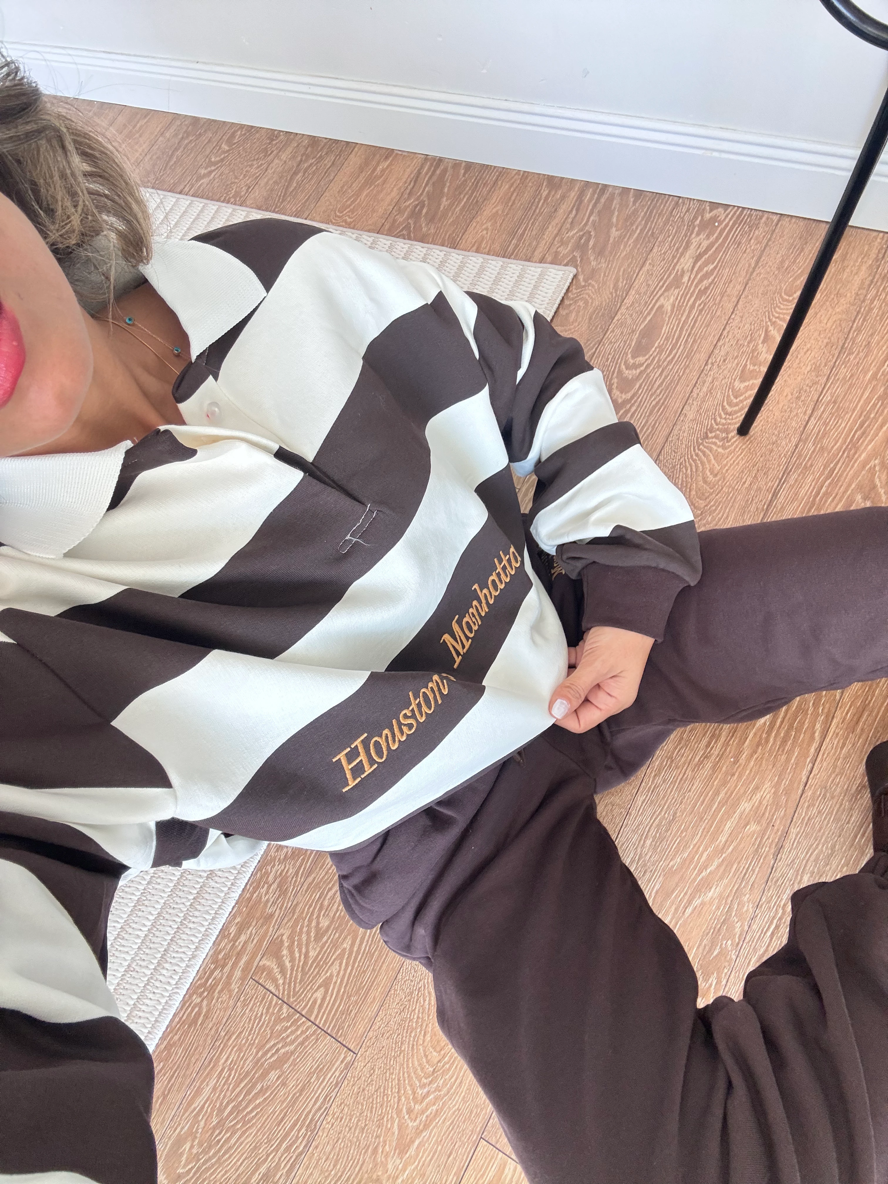 Çizgili Eşofman Takım