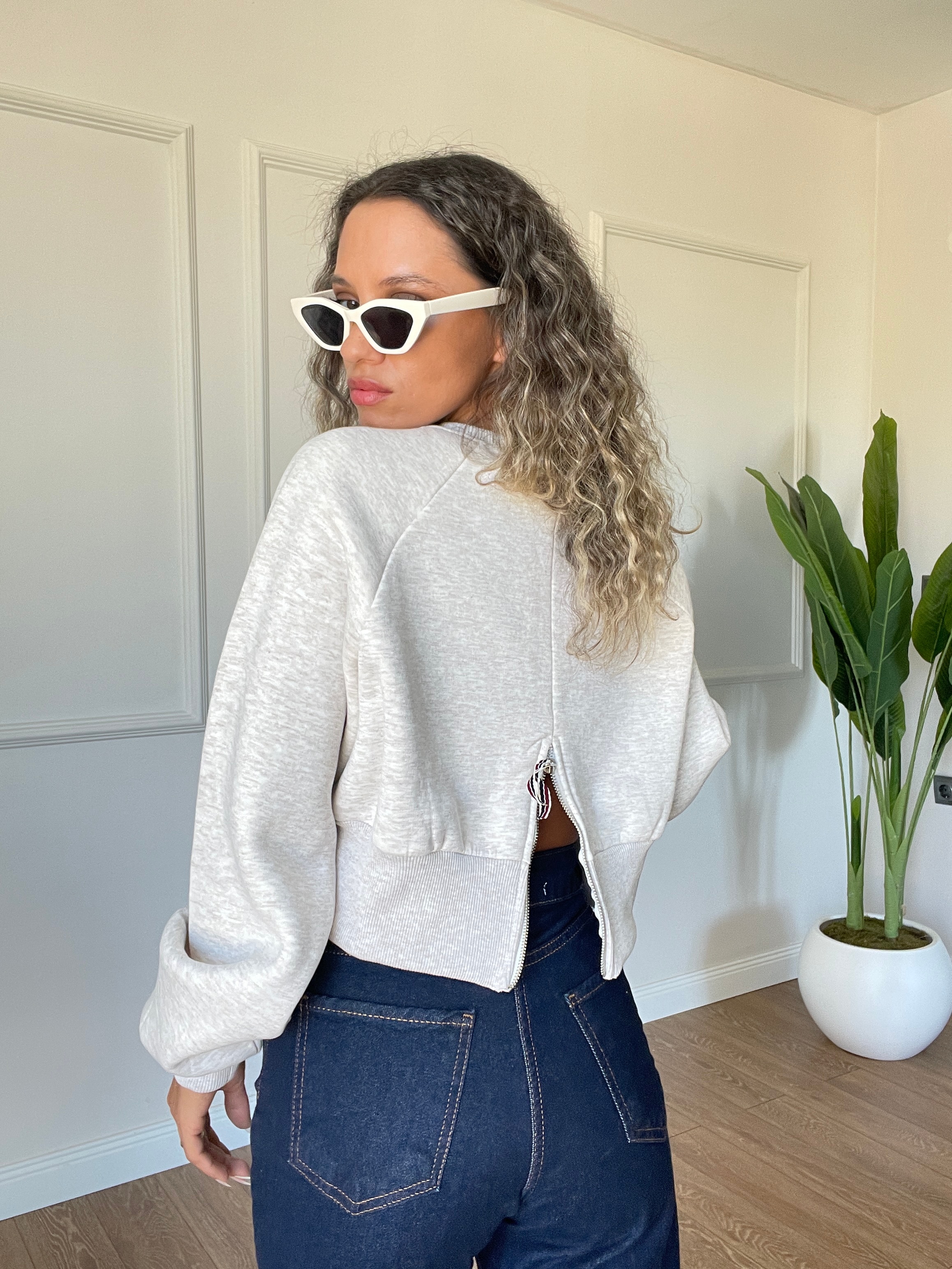Kısa Sweatshirt