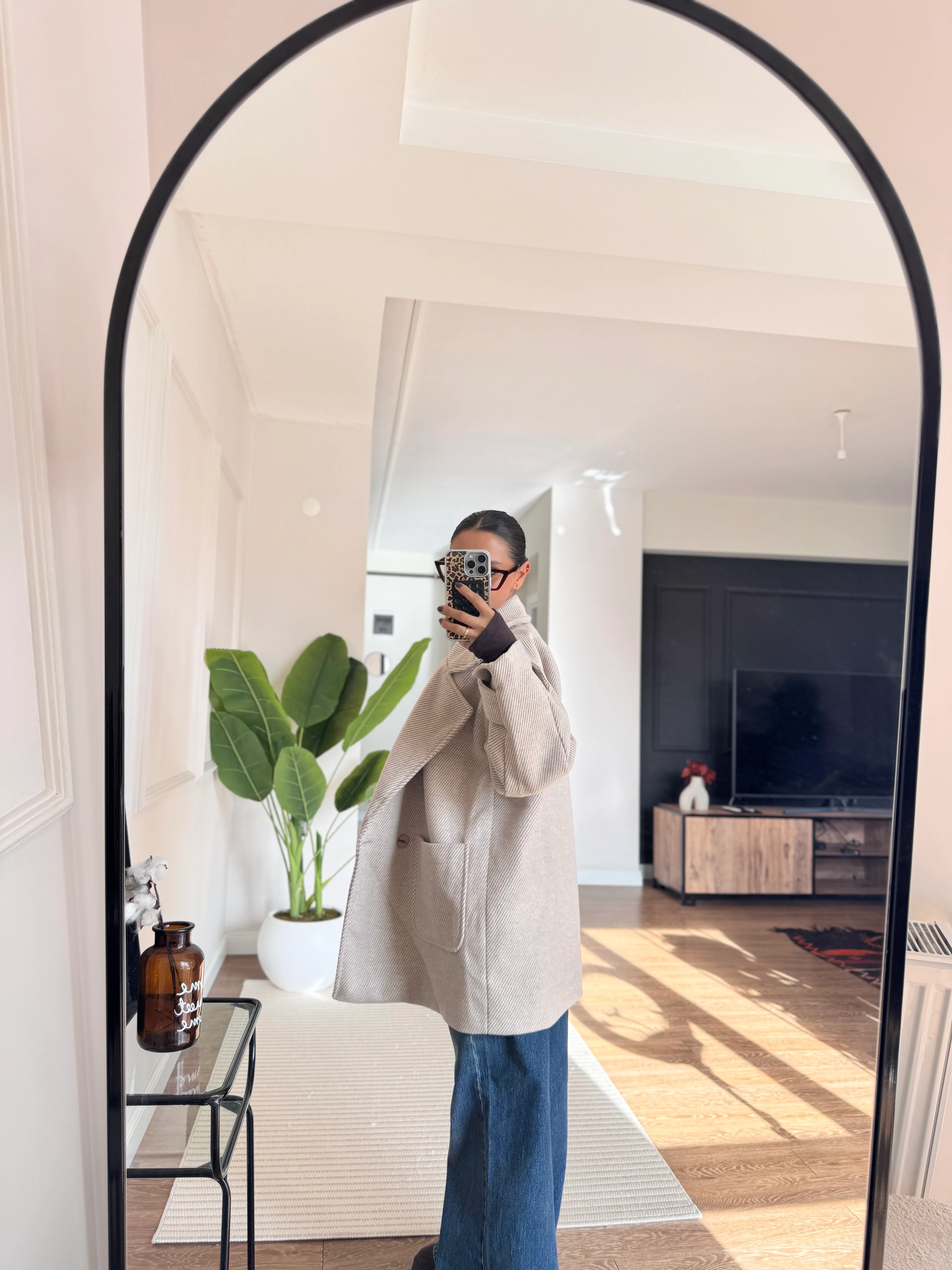 Vizon Düşük Kol Kaban