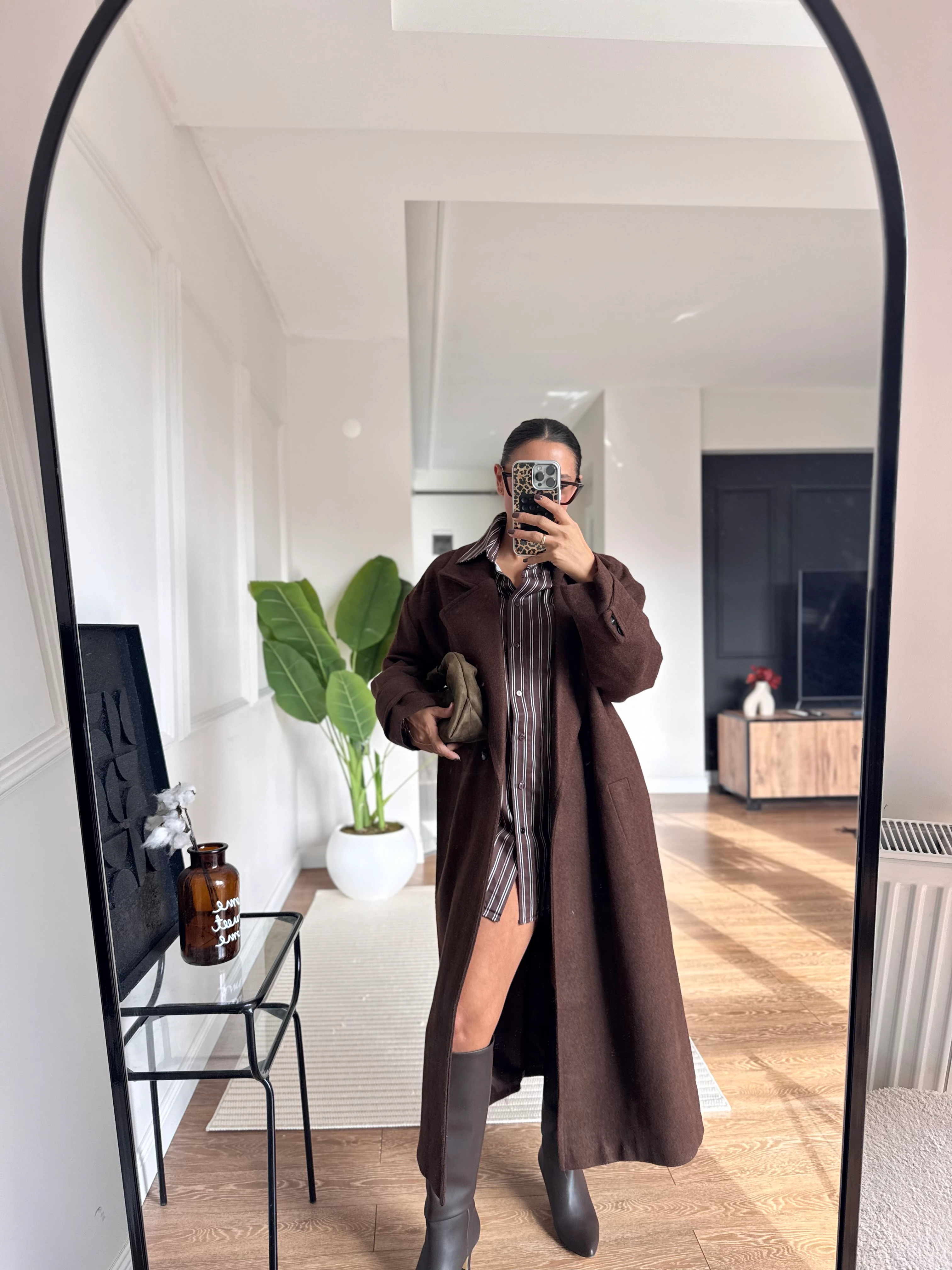 Kaşe Kaban - Kahverengi