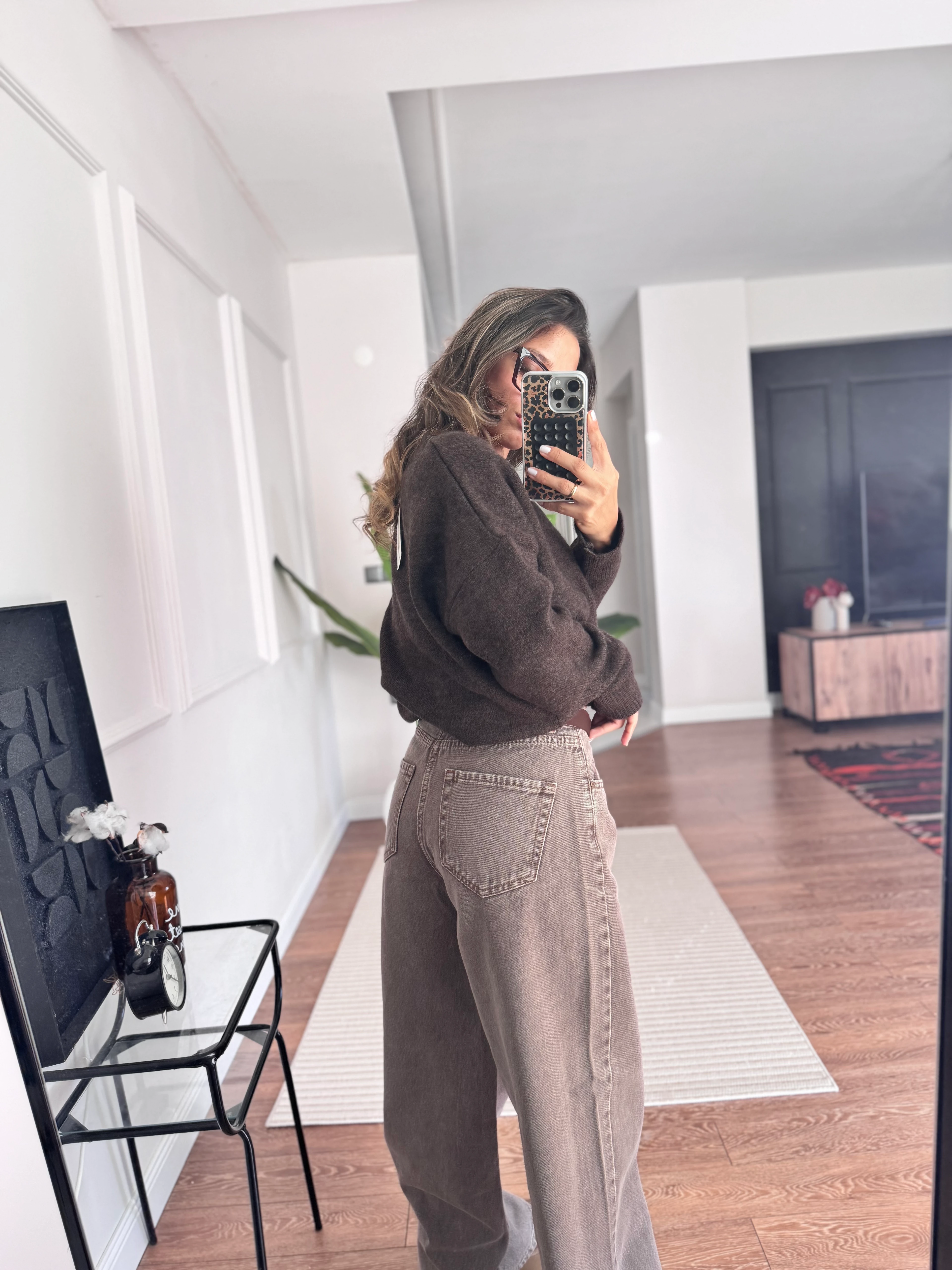 Yüksek Bel Palazzo Jean