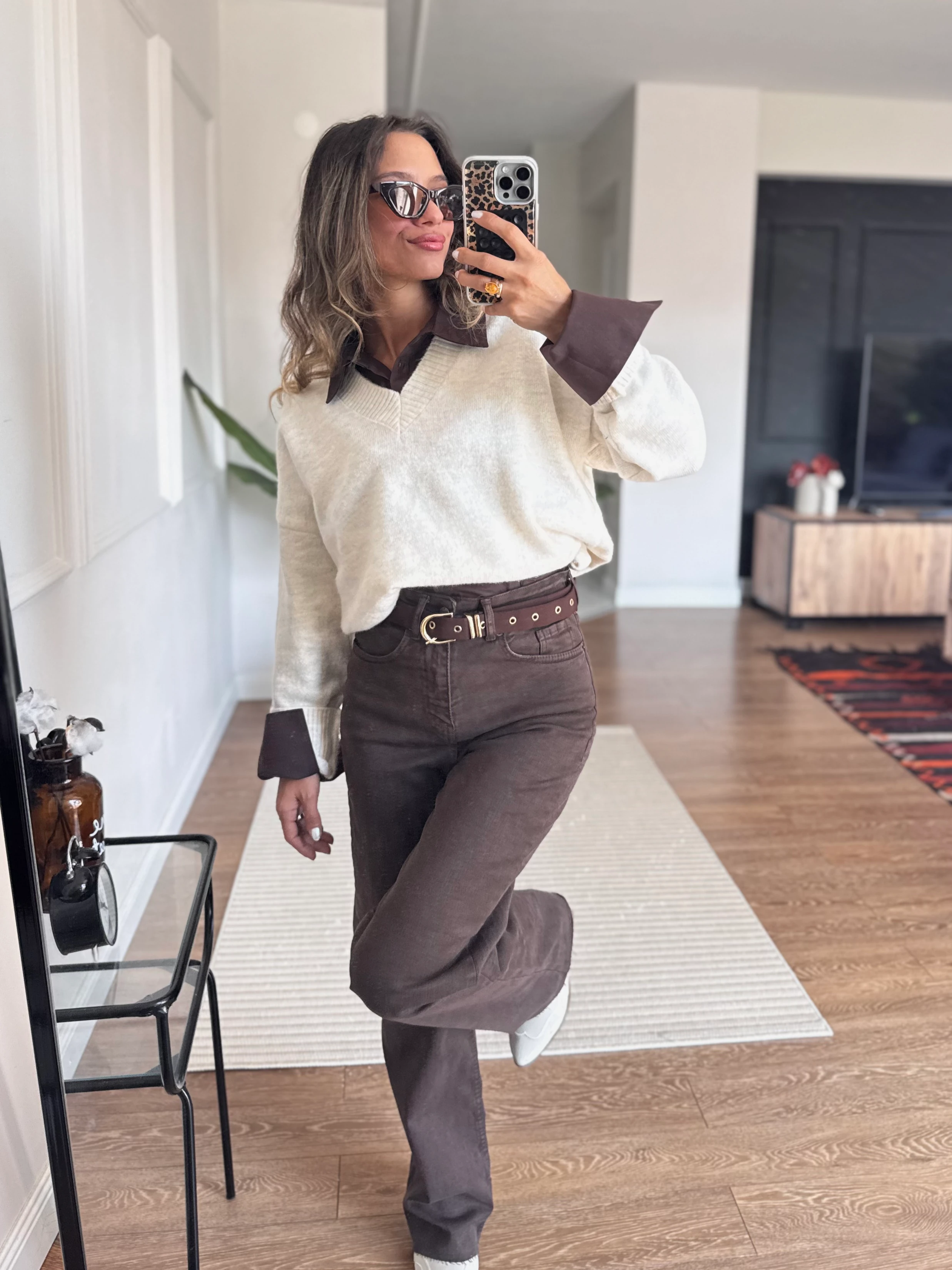 Straight Acı Kahve Jean