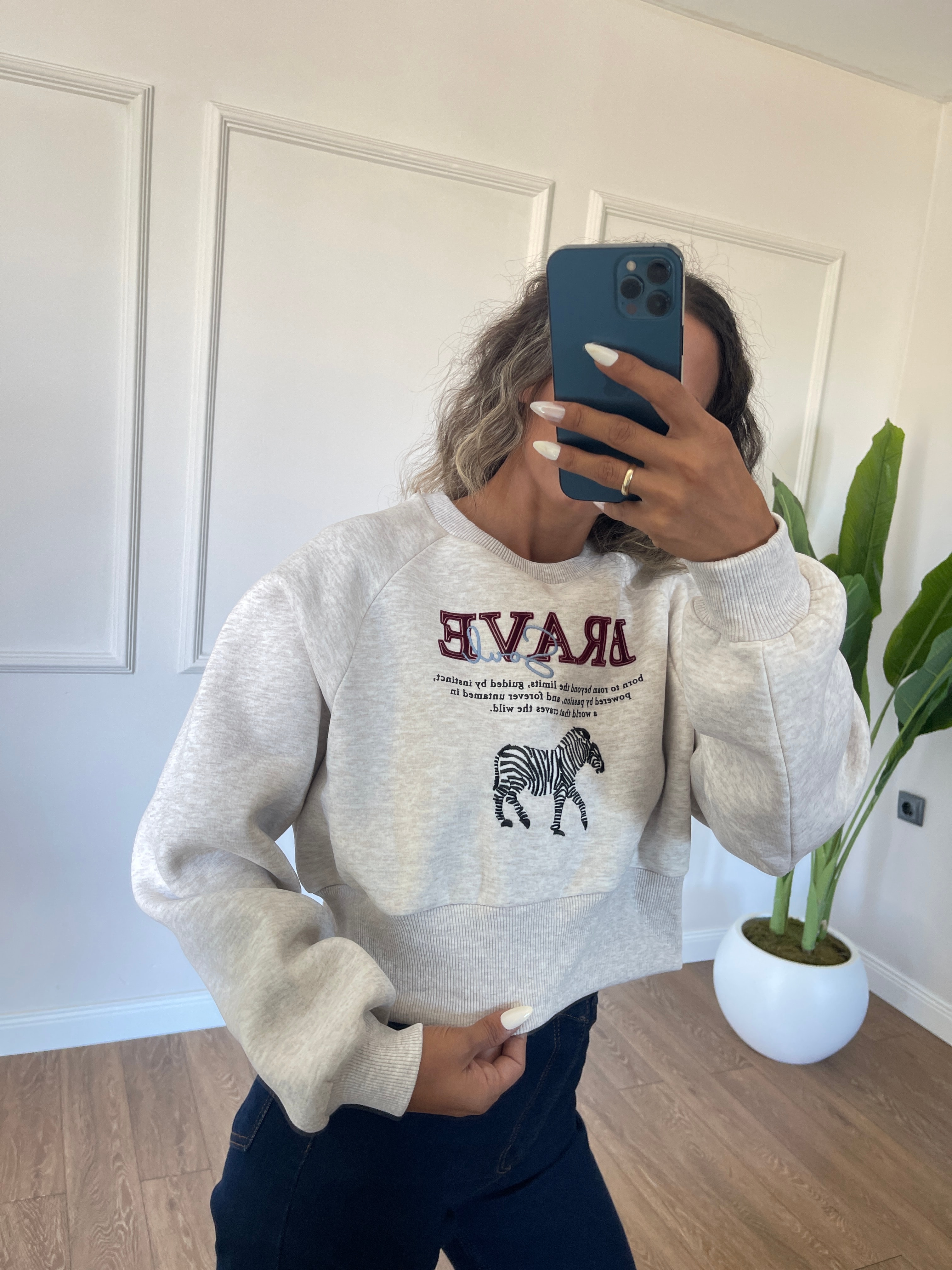 Kısa Sweatshirt