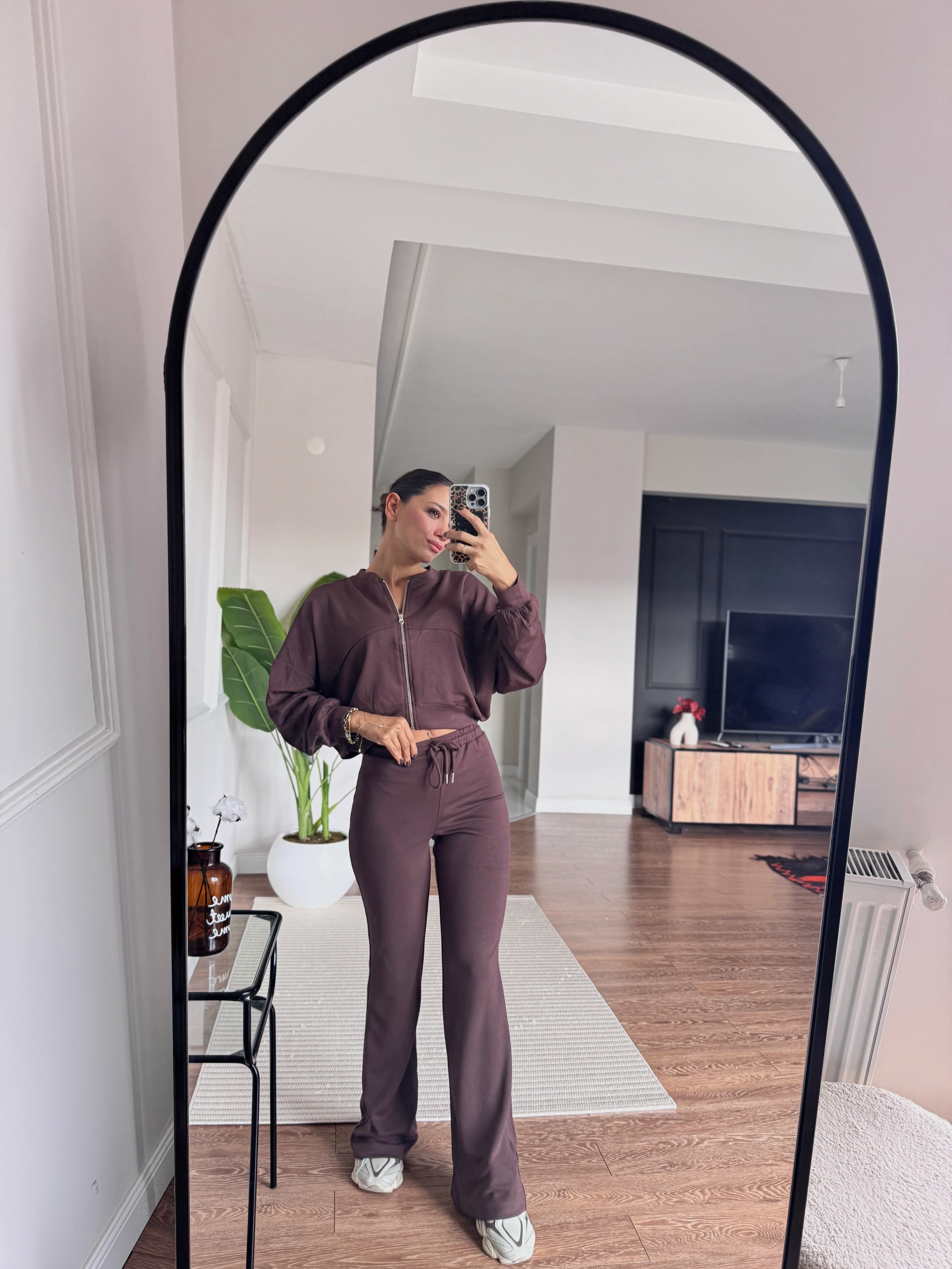 İspanyol Paça Bomber Ceket Takım