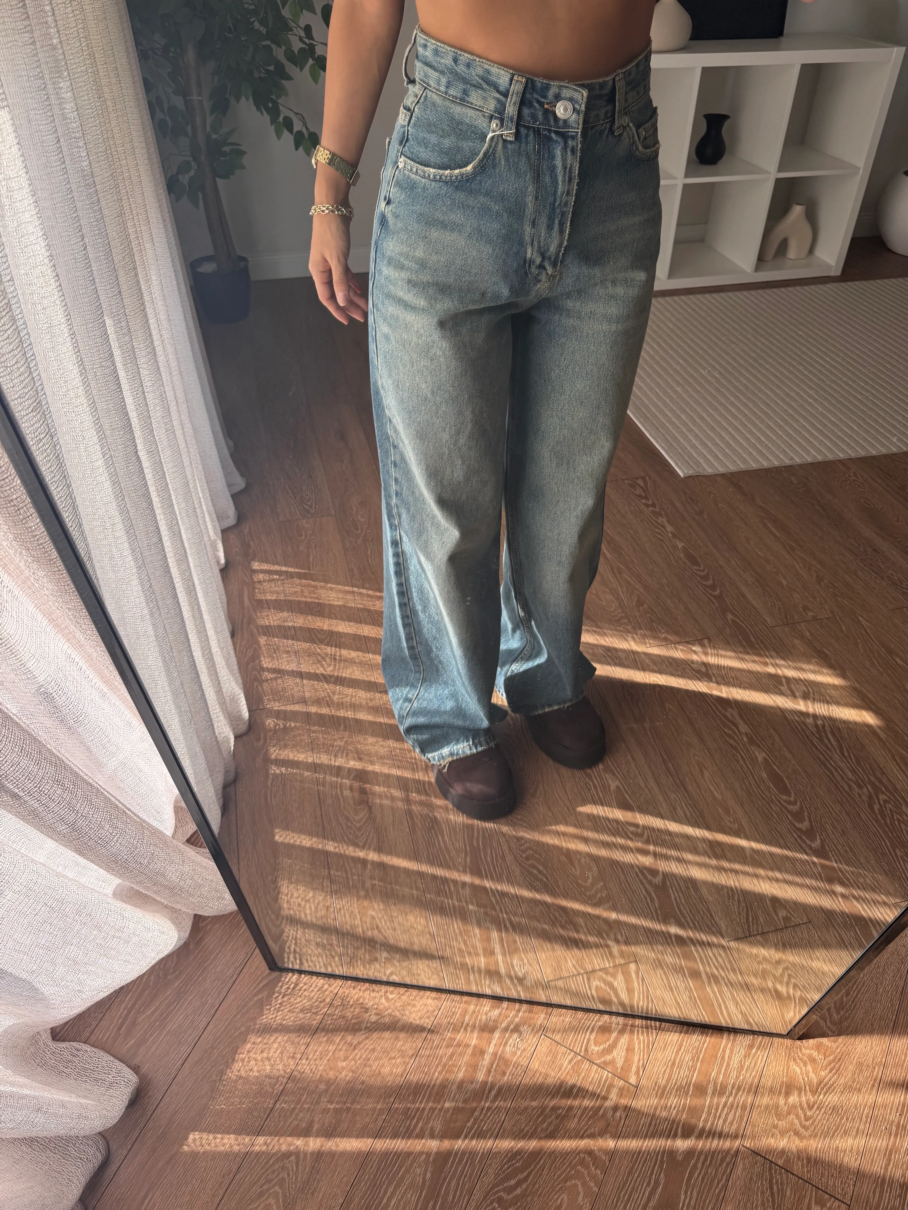 Wide Leg Palazzo Jean