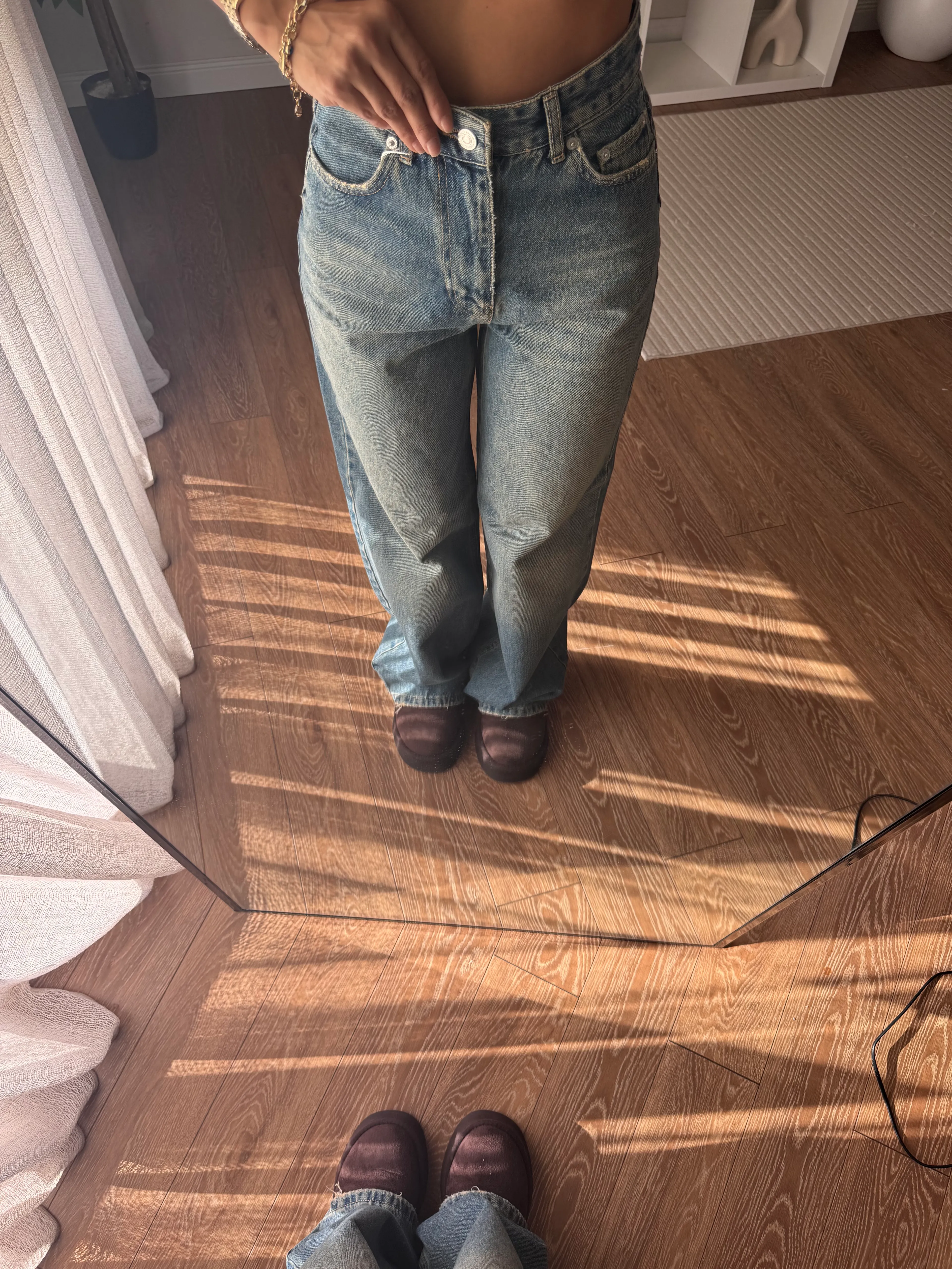 Wide Leg Palazzo Jean