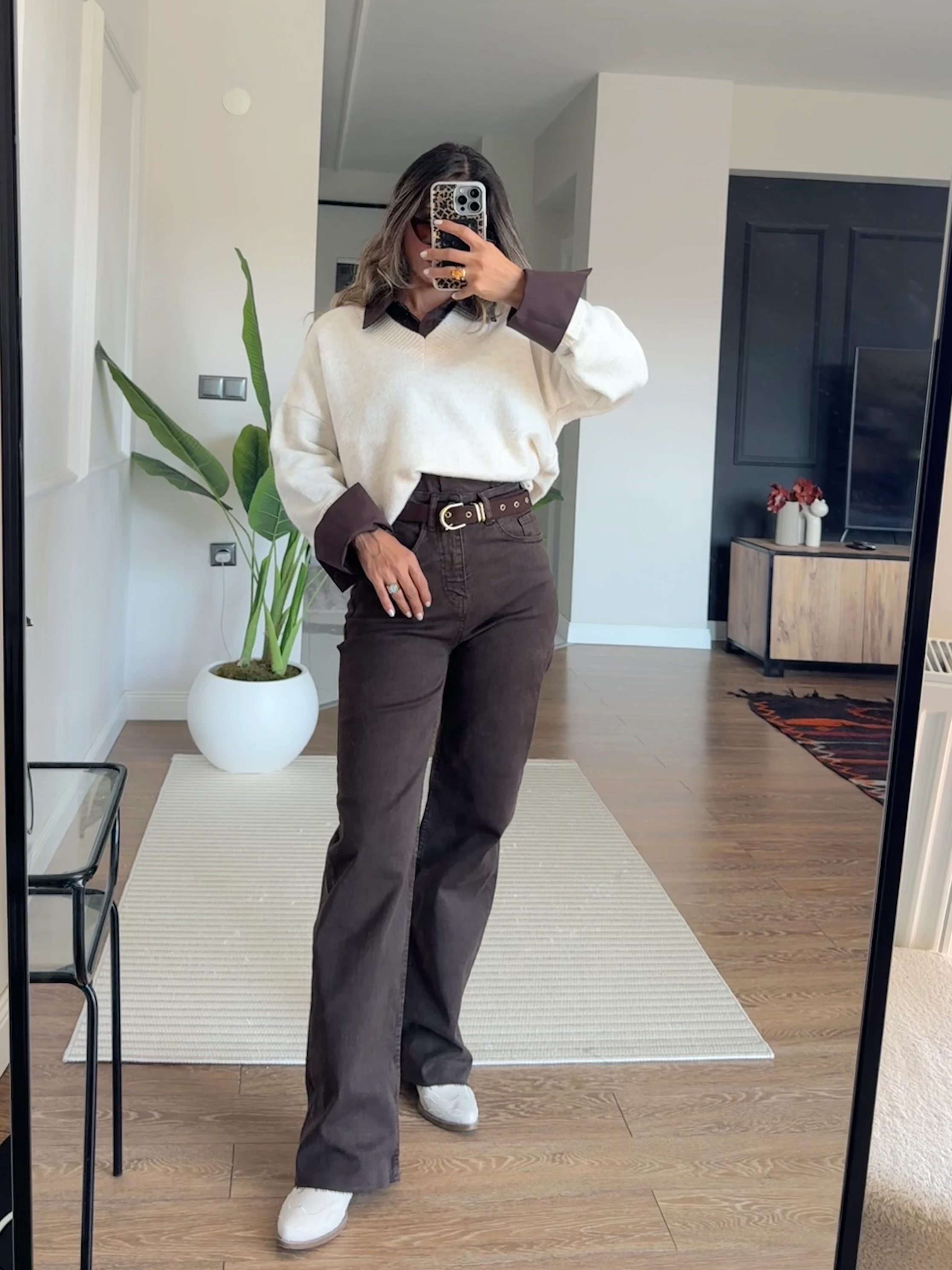 Straight Acı Kahve Jean