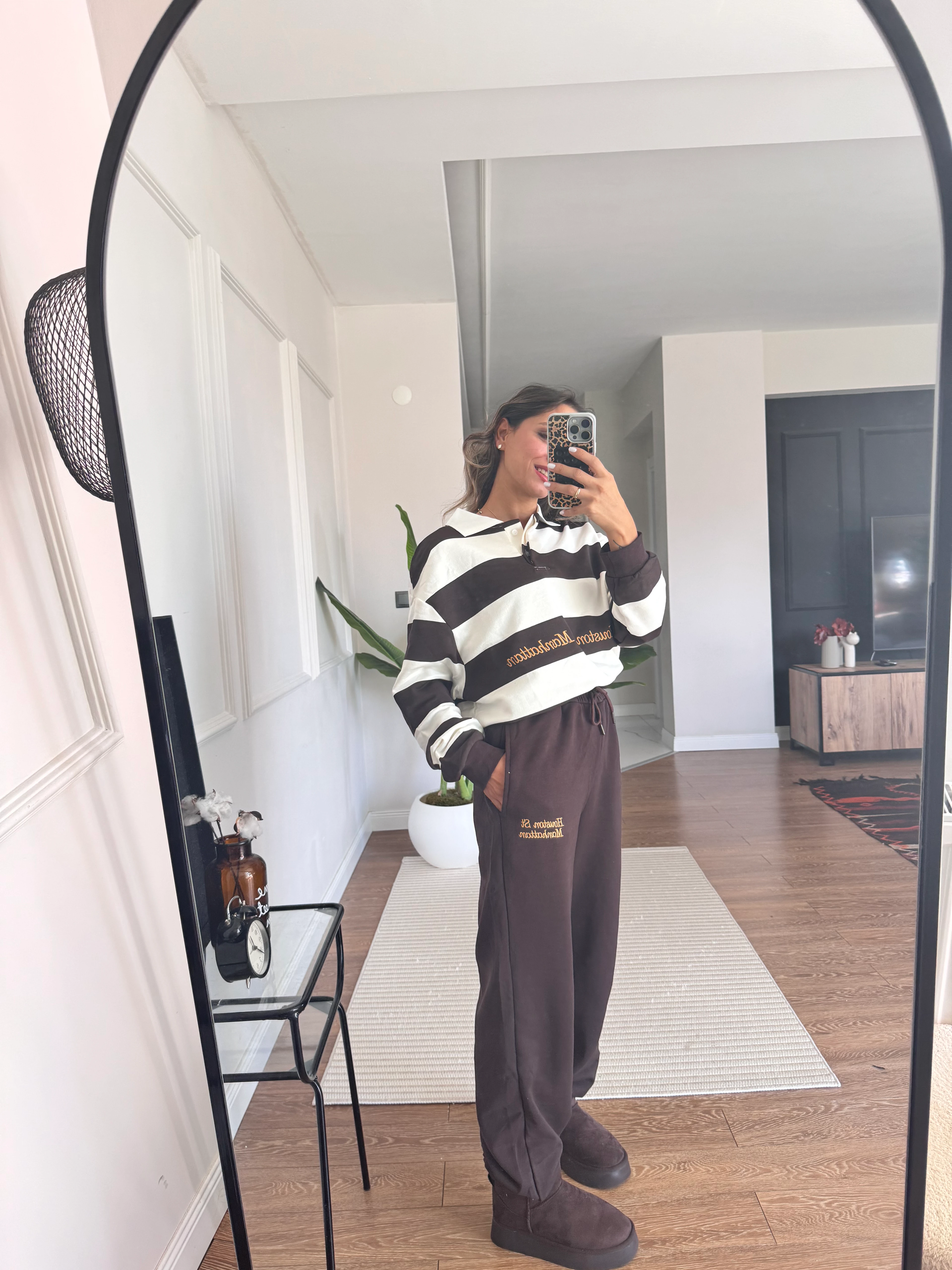 Çizgili Eşofman Takım