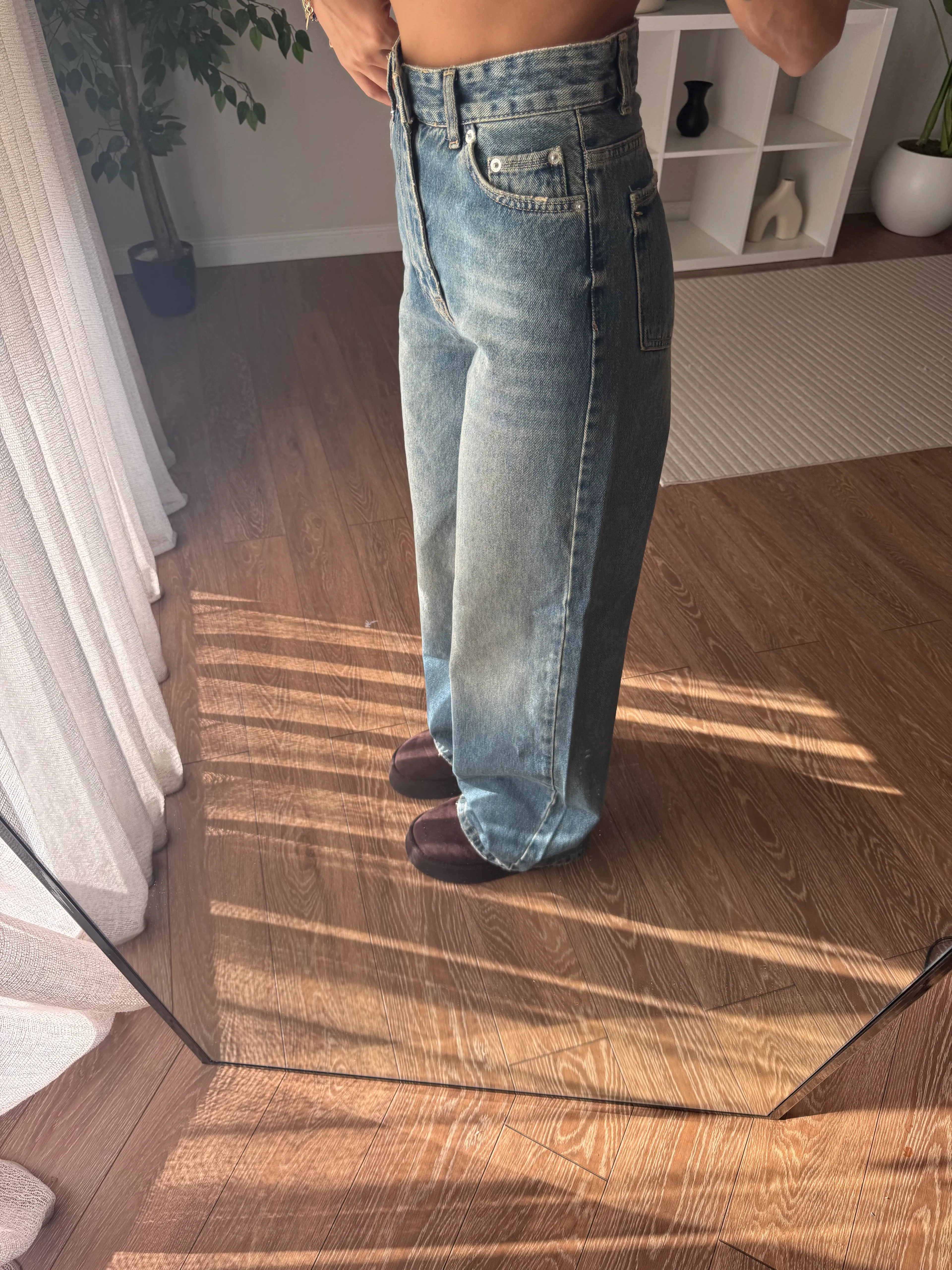 Wide Leg Palazzo Jean