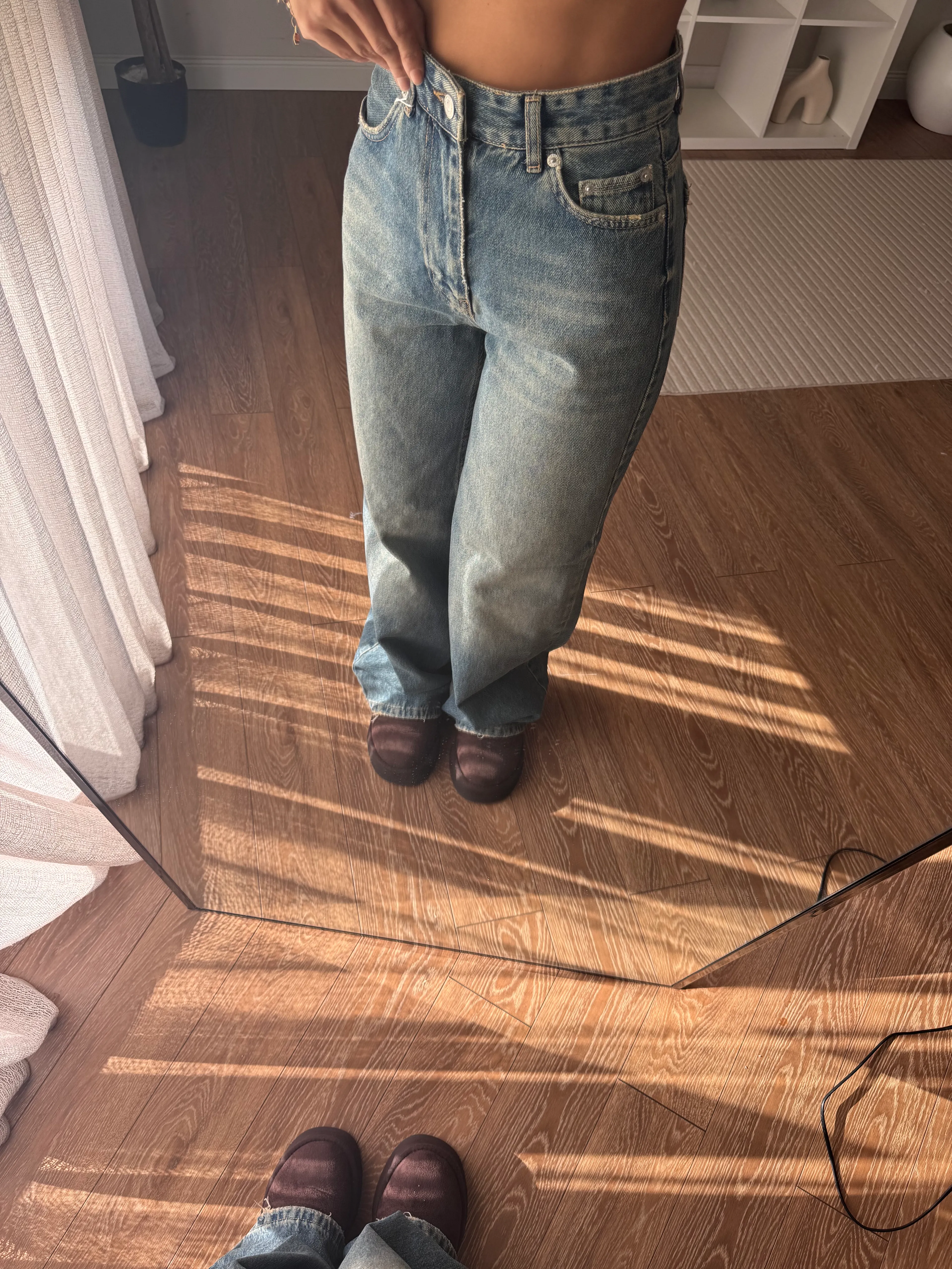 Wide Leg Palazzo Jean