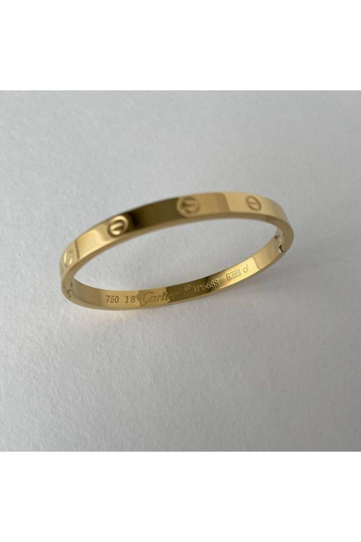Paslanmaz Çelik 17 No Damgalı Cartier Kelepçe main variant image
