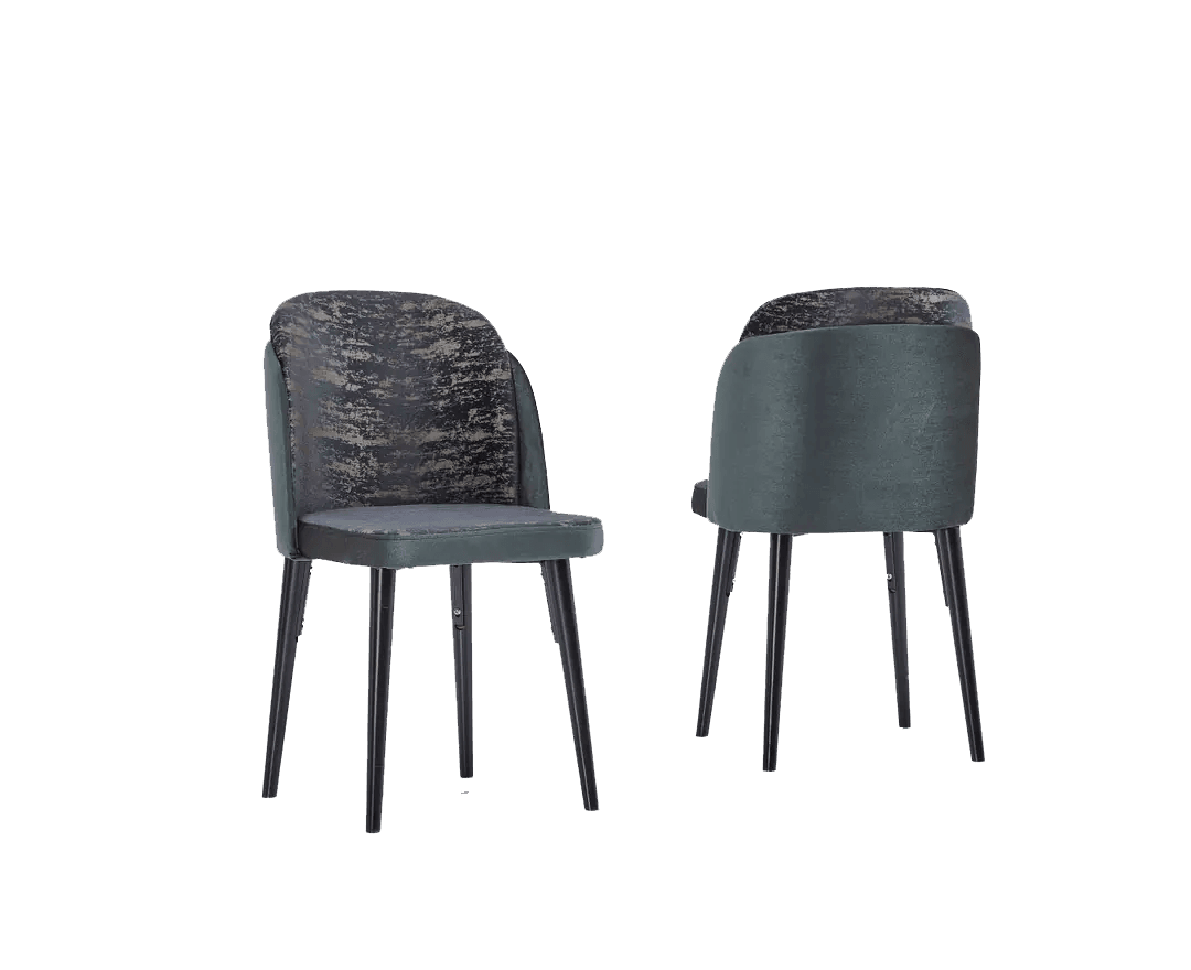 Olesivo Ottoman Luxury Chair - Green