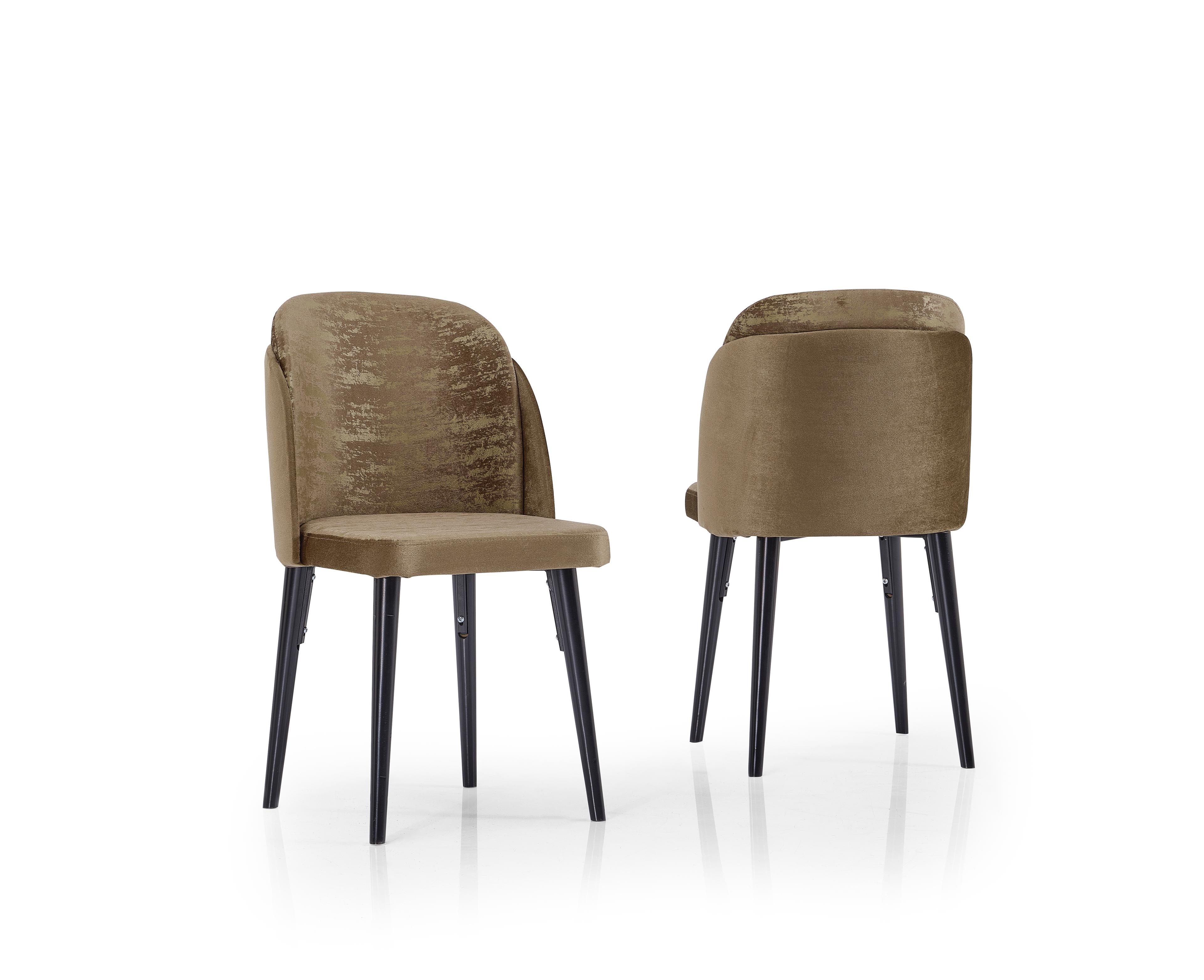 Olesivo Ottoman Luxury Chair - Khaki Green