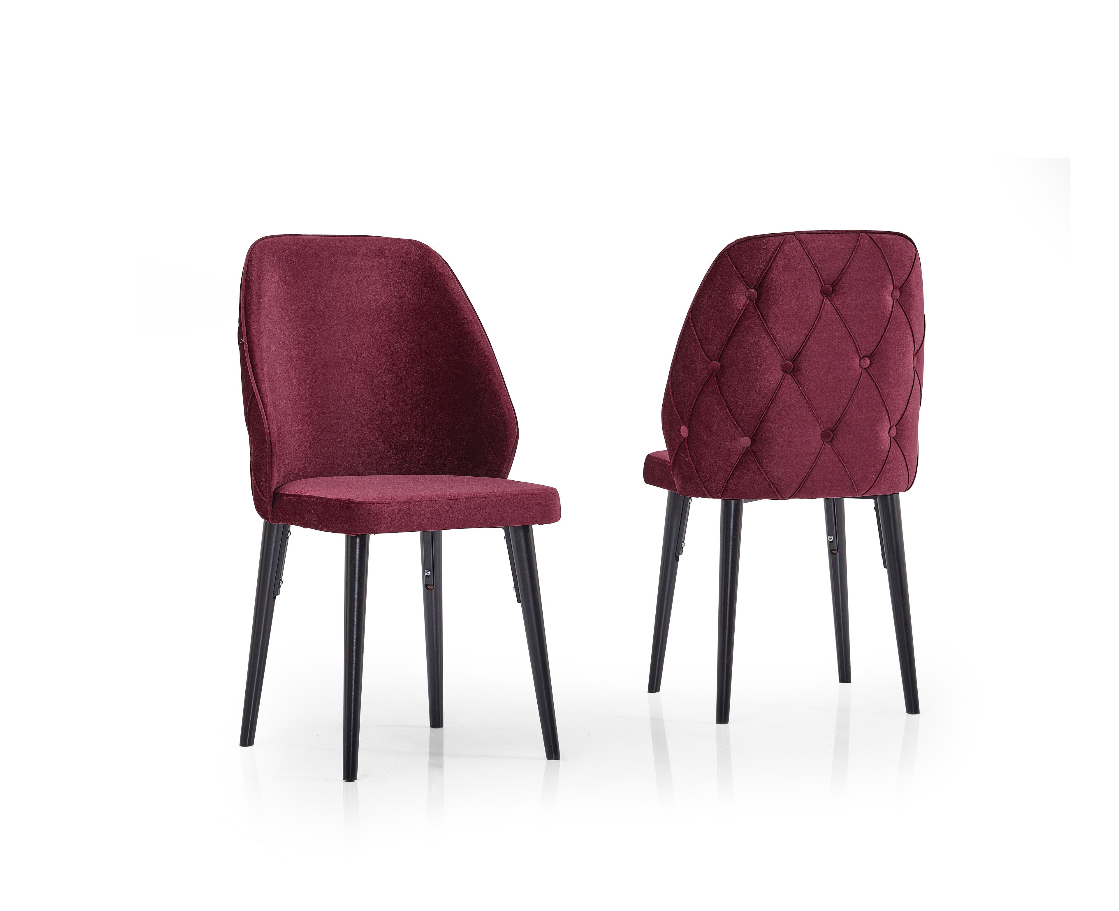 Olesivo Eftelya Luxury Chair - Burgundy