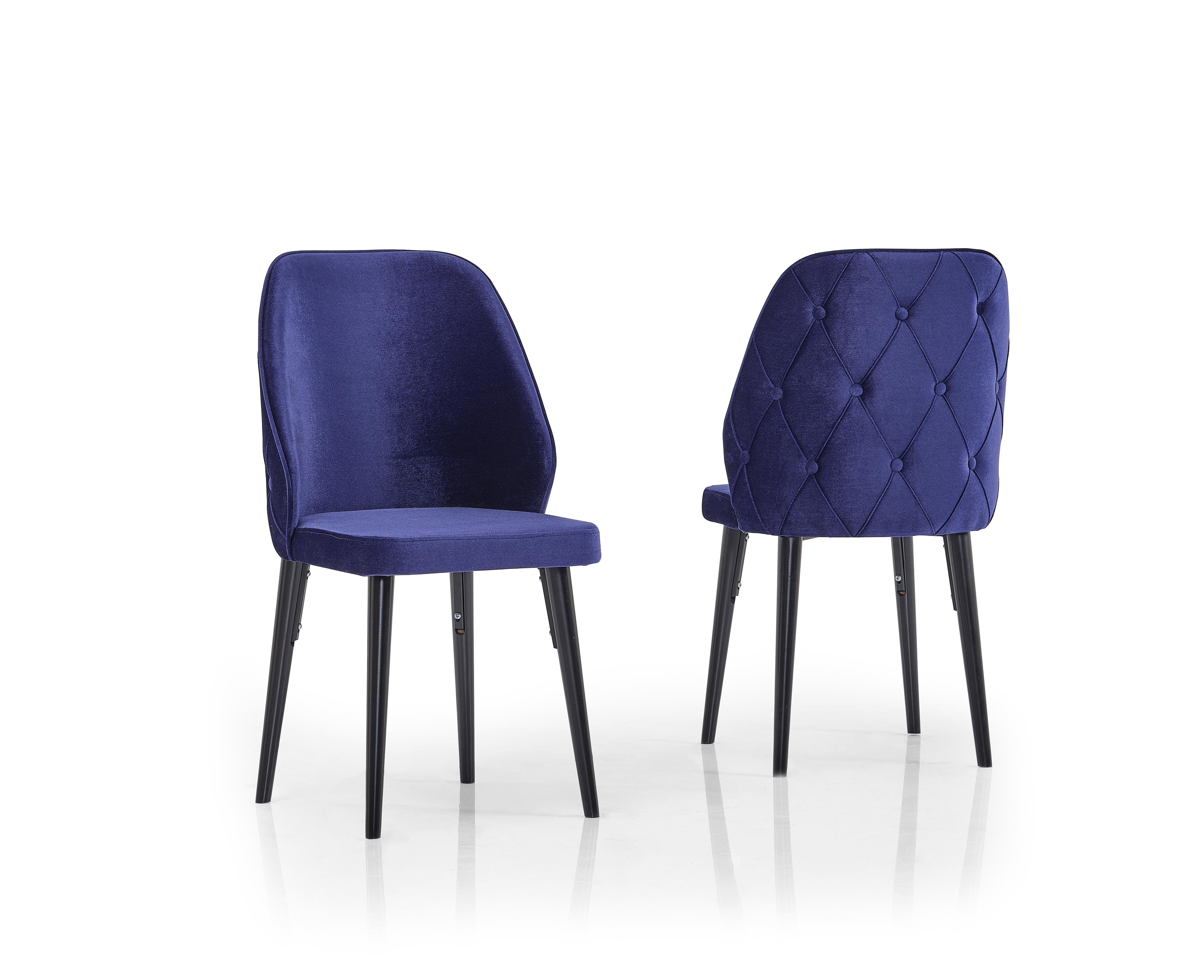 Olesivo Eftelya Luxury Chair - Navy Blue