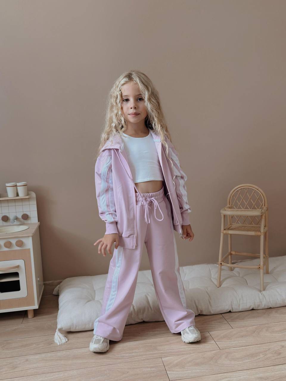 LİLA FERMUARLI 2Lİ TAKIM