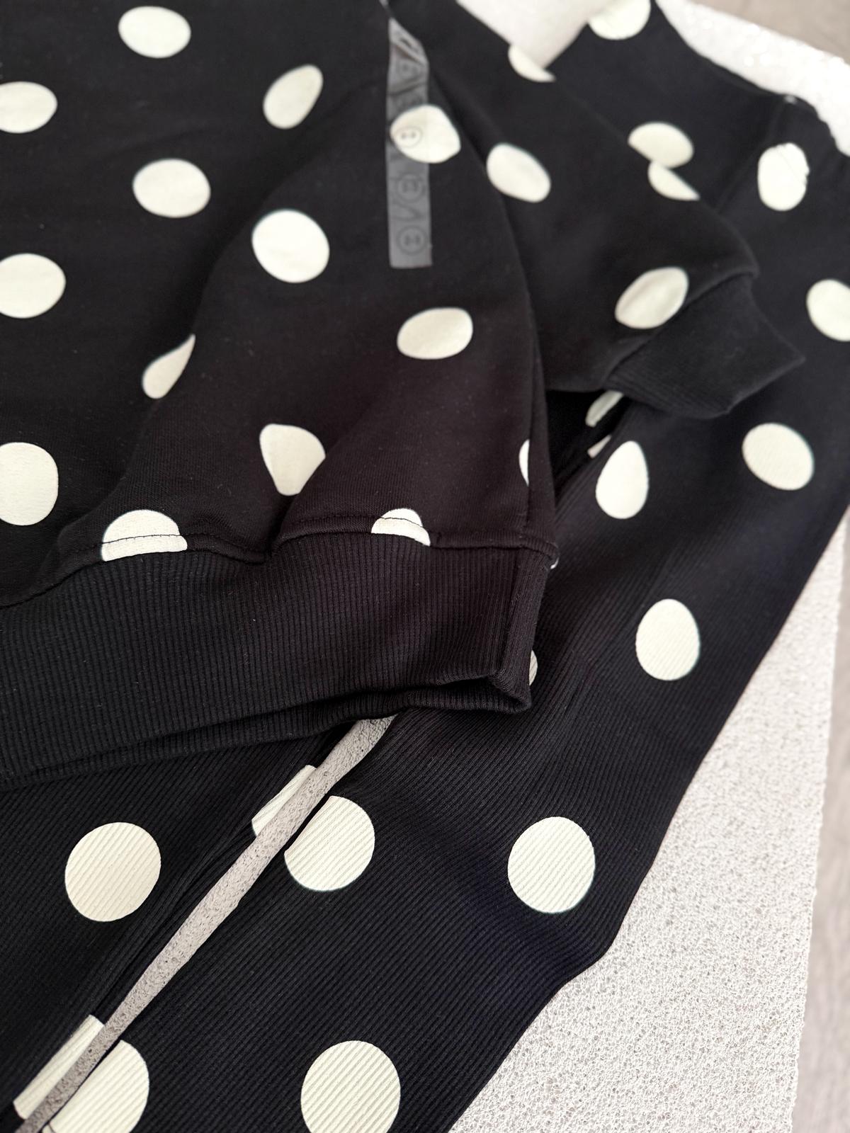 PUANTİYELİ TAKIM SİYAH