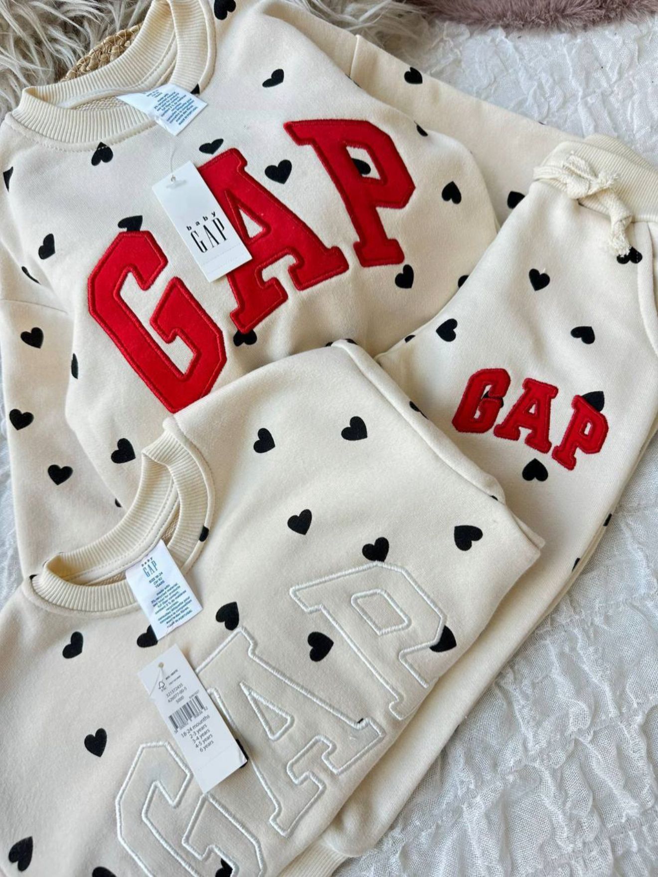 PREMİUM KUMAŞ KALPLİ GAP TAKIM