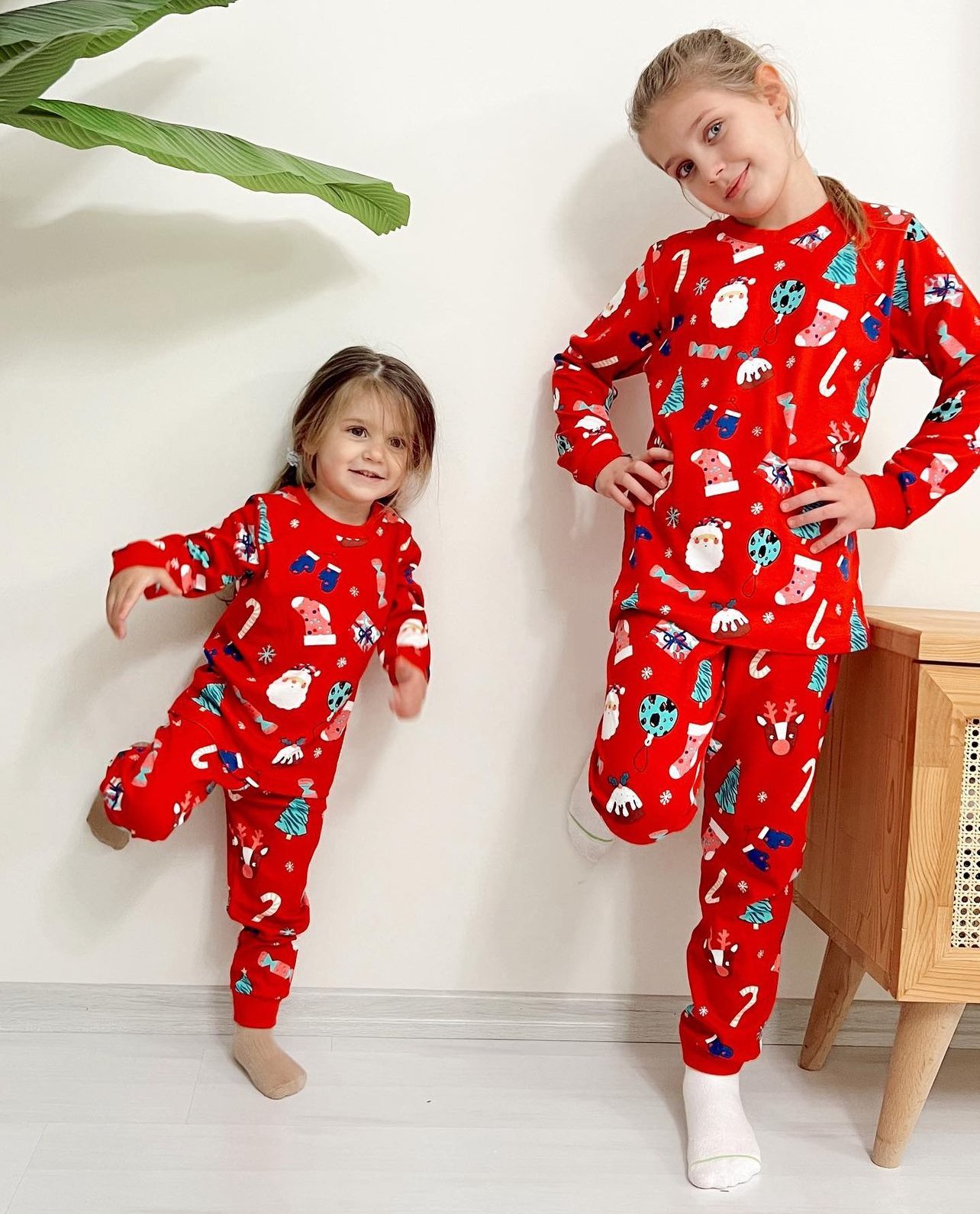 Yılbaşı temalı pijama takımı  I unisex