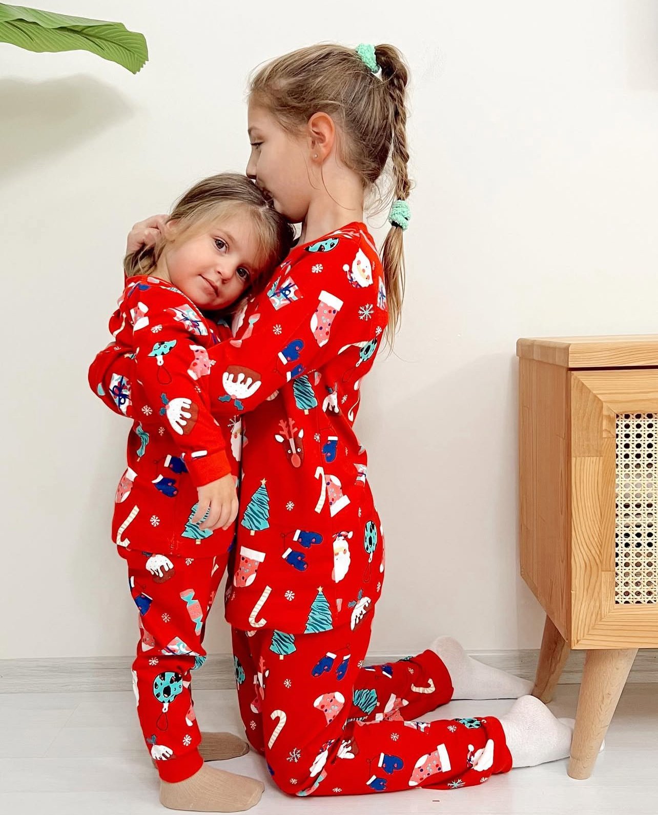 Yılbaşı temalı pijama takımı  I unisex