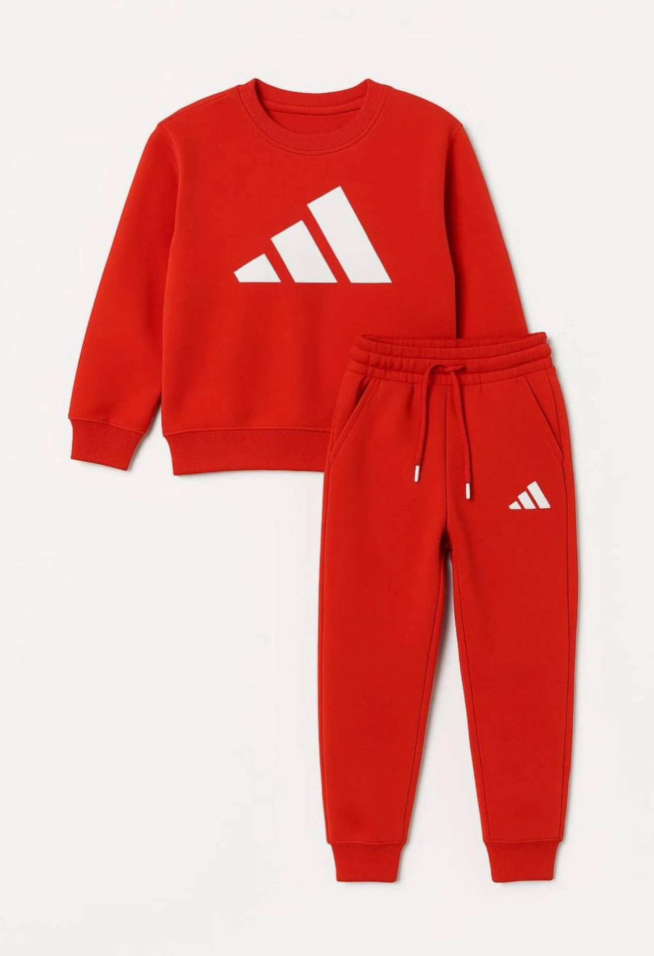 PREMİUM KUMAŞ KIRMIZI ADİDAS TAKIM