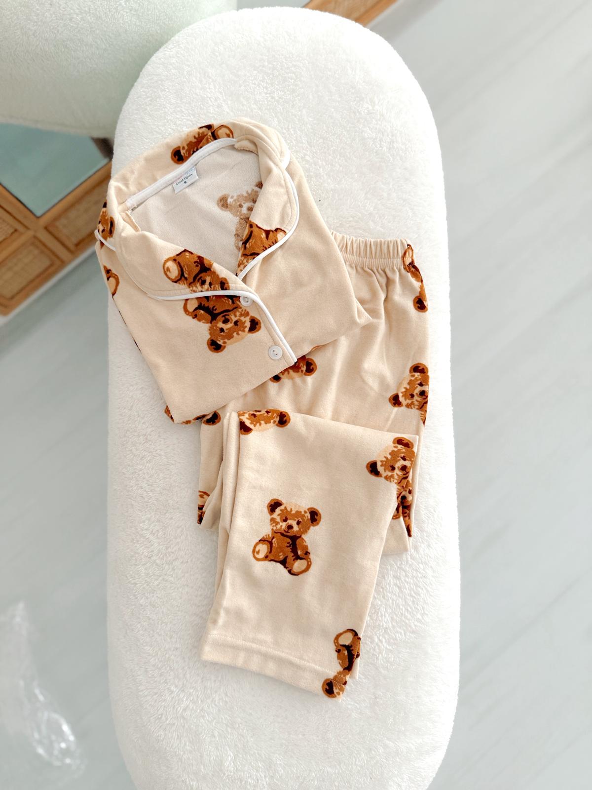 AYICIK ANNE PİJAMA - Krem