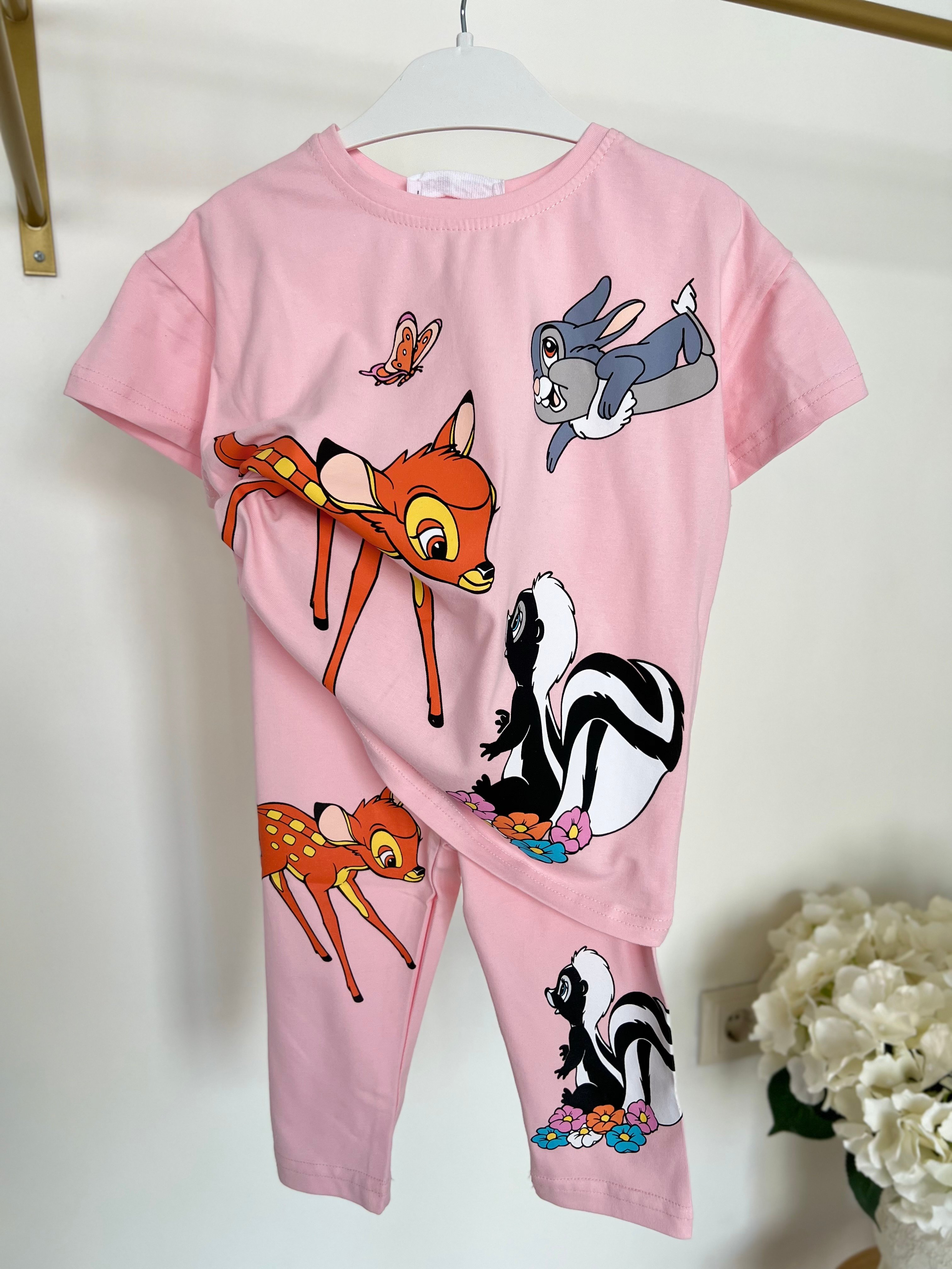 KAPRİ TAYTLI PEMBE BAMBİ TAKIM