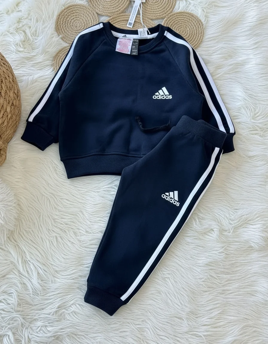 PREMİUM KUMAŞ LACİVERT ADİDAS TAKIM