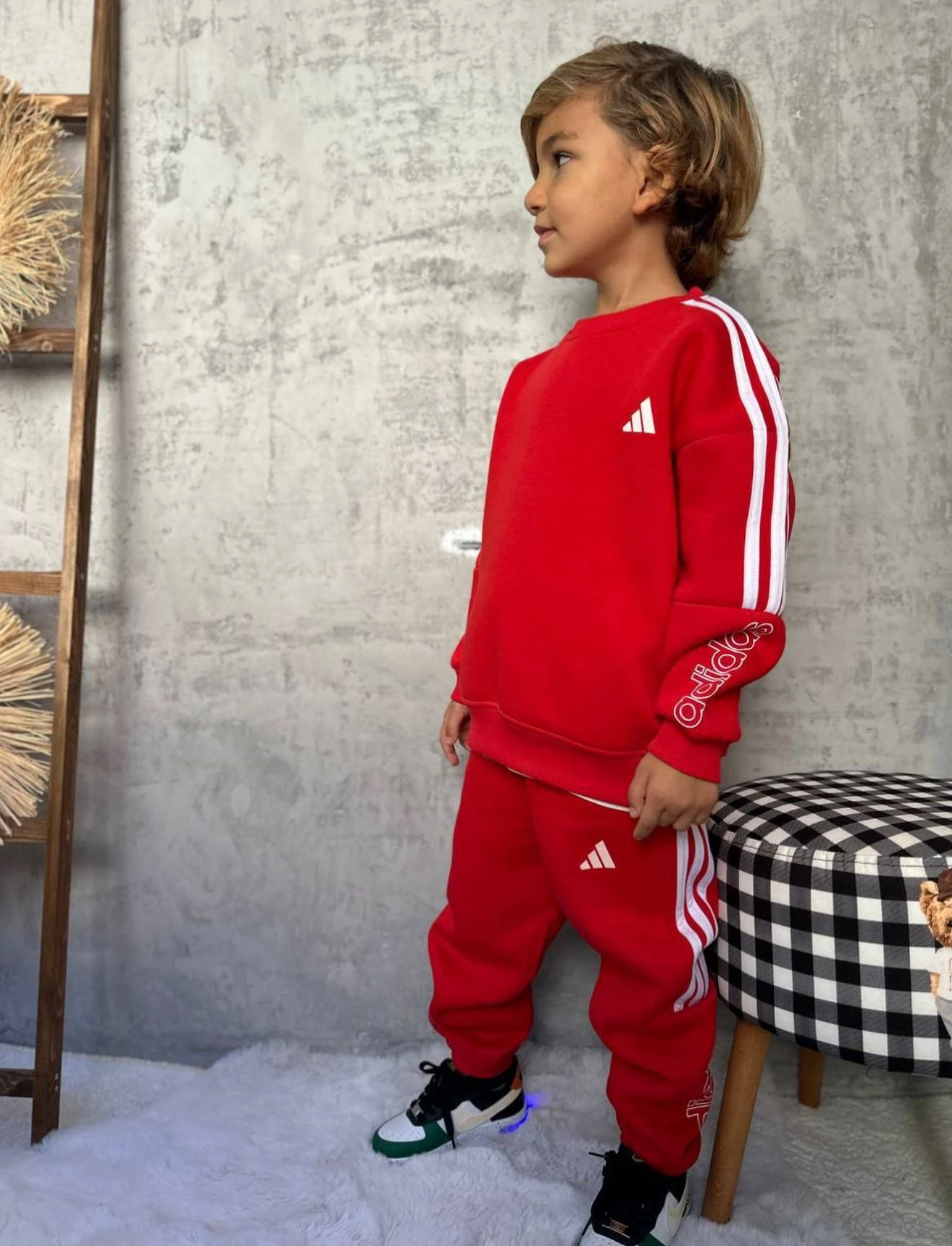 KIRMIZI UNİSEX ADİDAS TAKIM