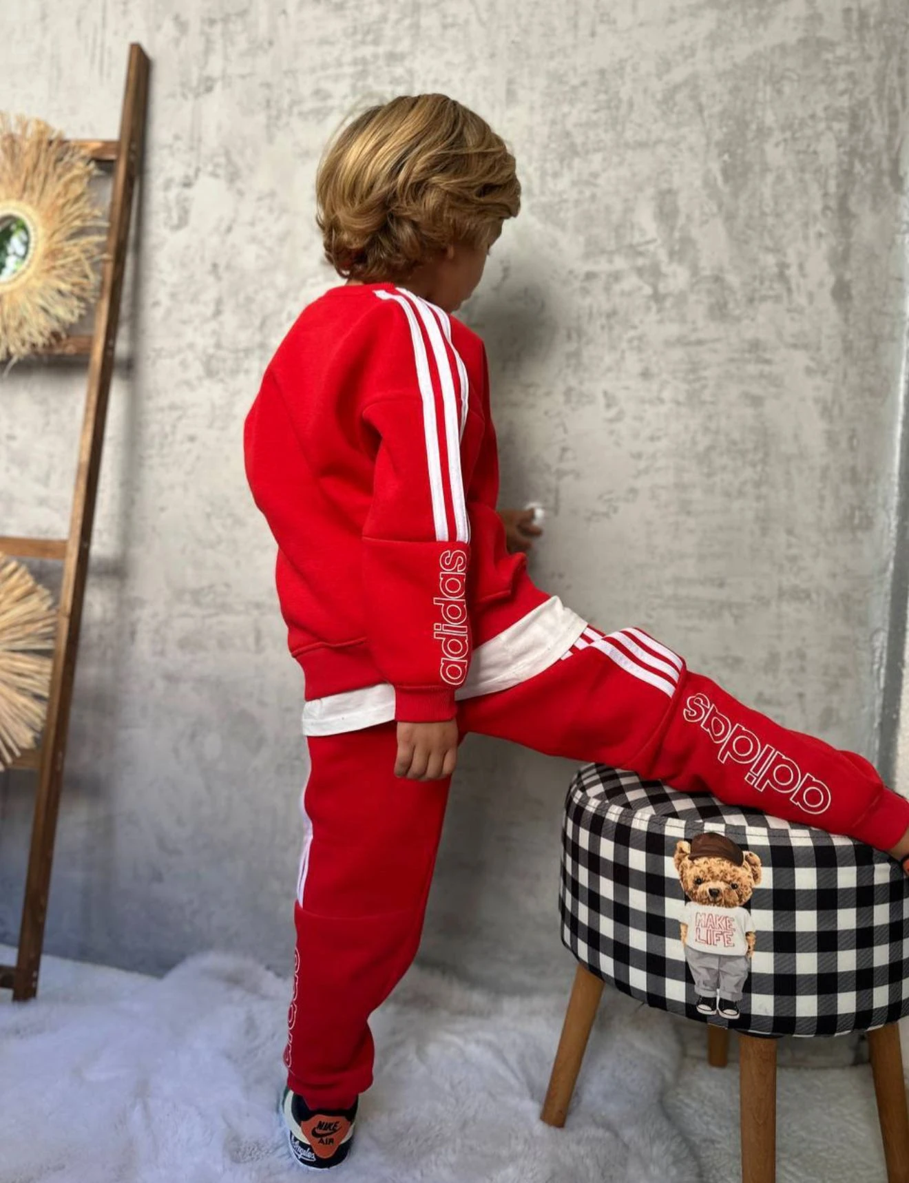 KIRMIZI UNİSEX ADİDAS TAKIM