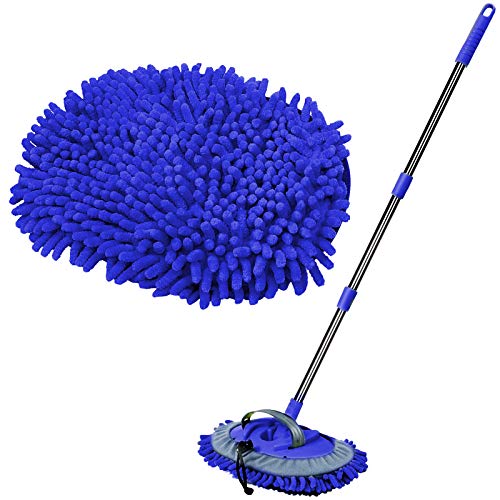 Araç Yıkama Mop Seti Mavi