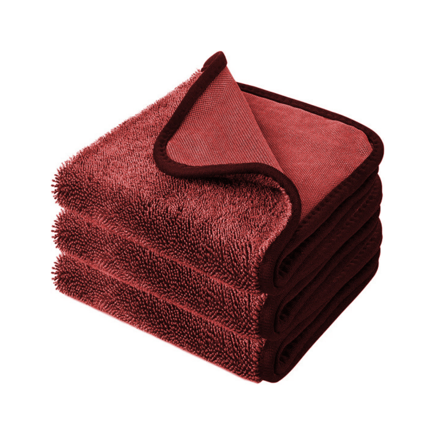 NEWMİX PREMİUM 600 GSM ÇİFT TARAFLI TWİSTED BEZ (KIRMIZI)