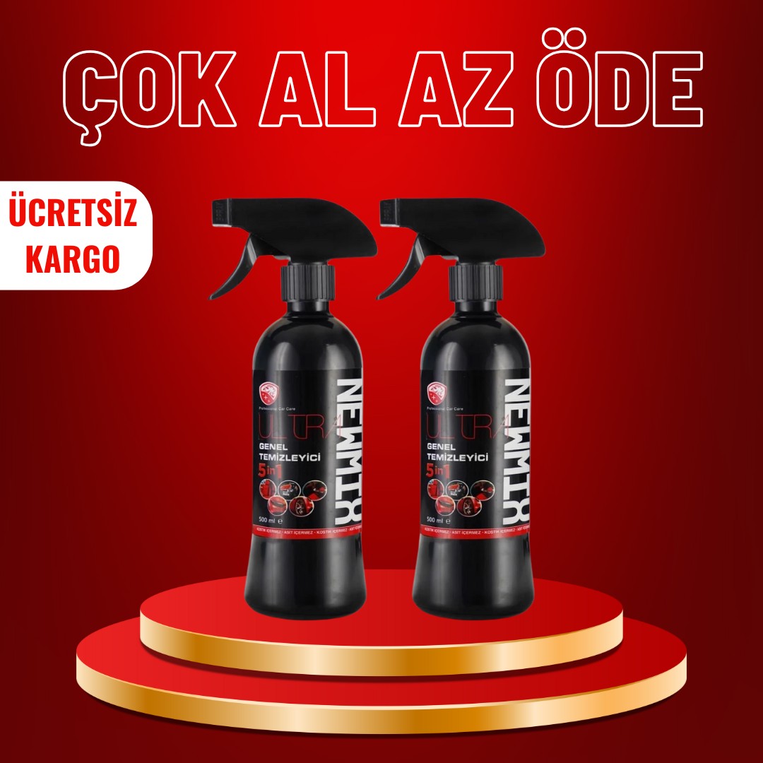 2 Adet Genel Temizleyici 500 Ml