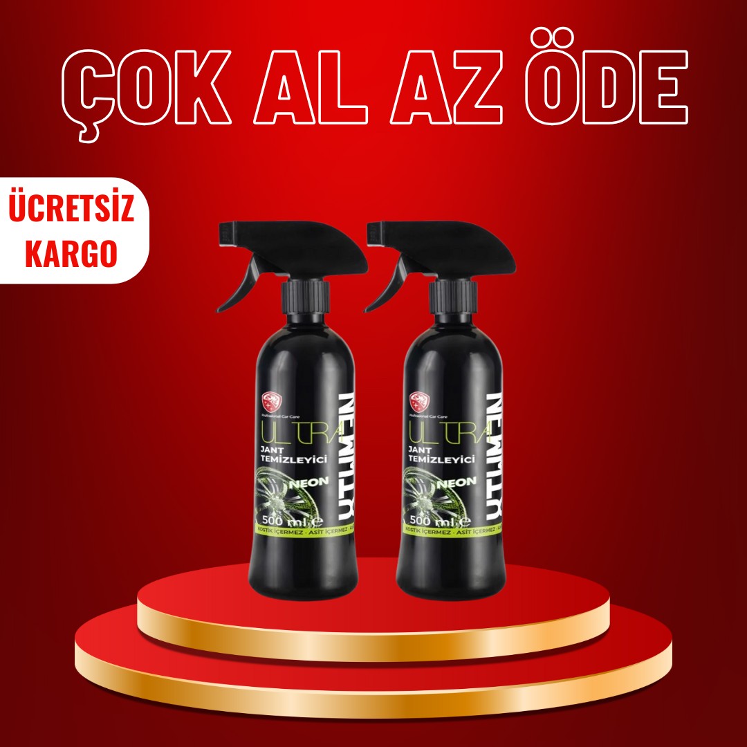 2 Adet Neon Jant Temizleyici 500 Ml
