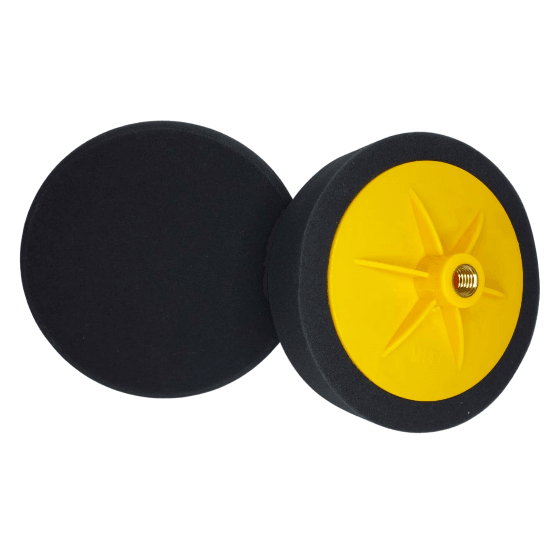 Aplikatörlü Pasta Cila Süngeri 6 İnç 150 MM (Siyah)