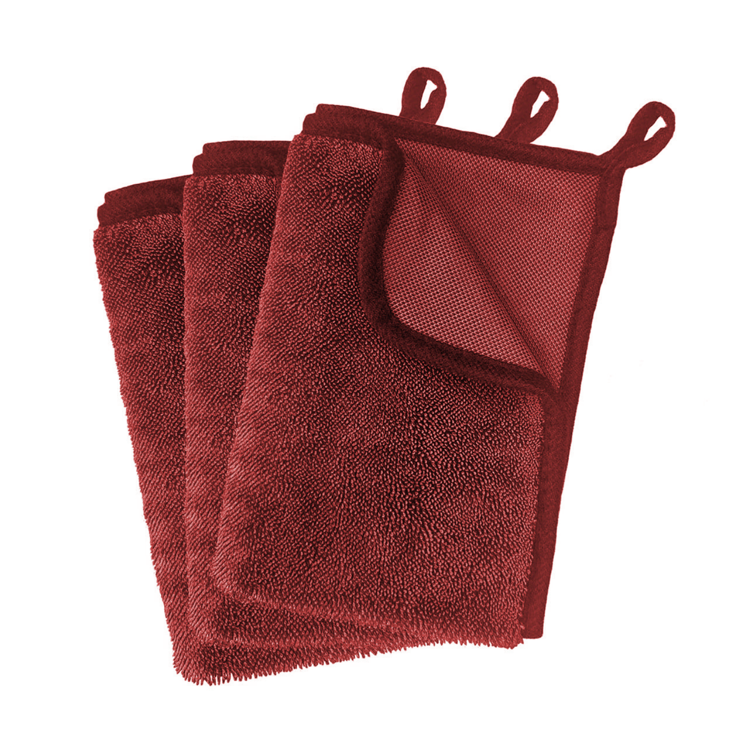NEWMİX PREMİUM 600 GSM ÇİFT TARAFLI TWİSTED BEZ (KIRMIZI)