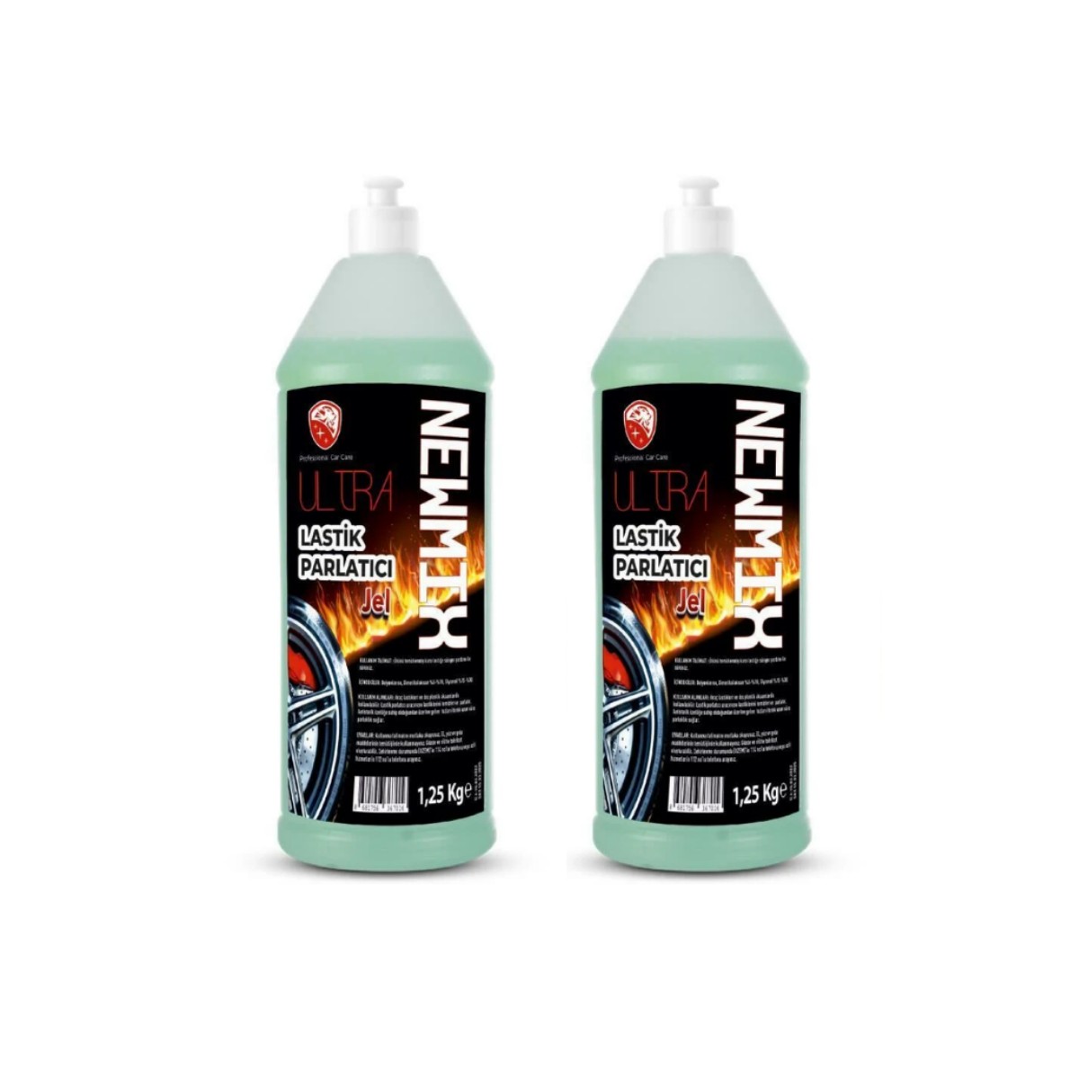 Newmix 2'li Set Jel Lastik Parlatıcı (1.25kgx2)