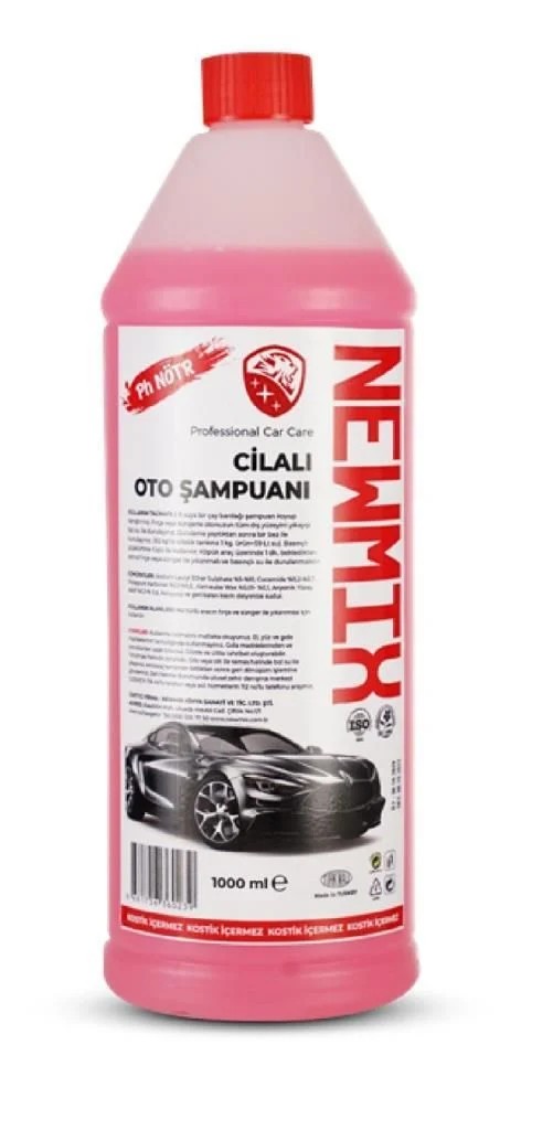 NEWMİX Cilalı Fırçalı Oto Şampuanı 1000 Ml