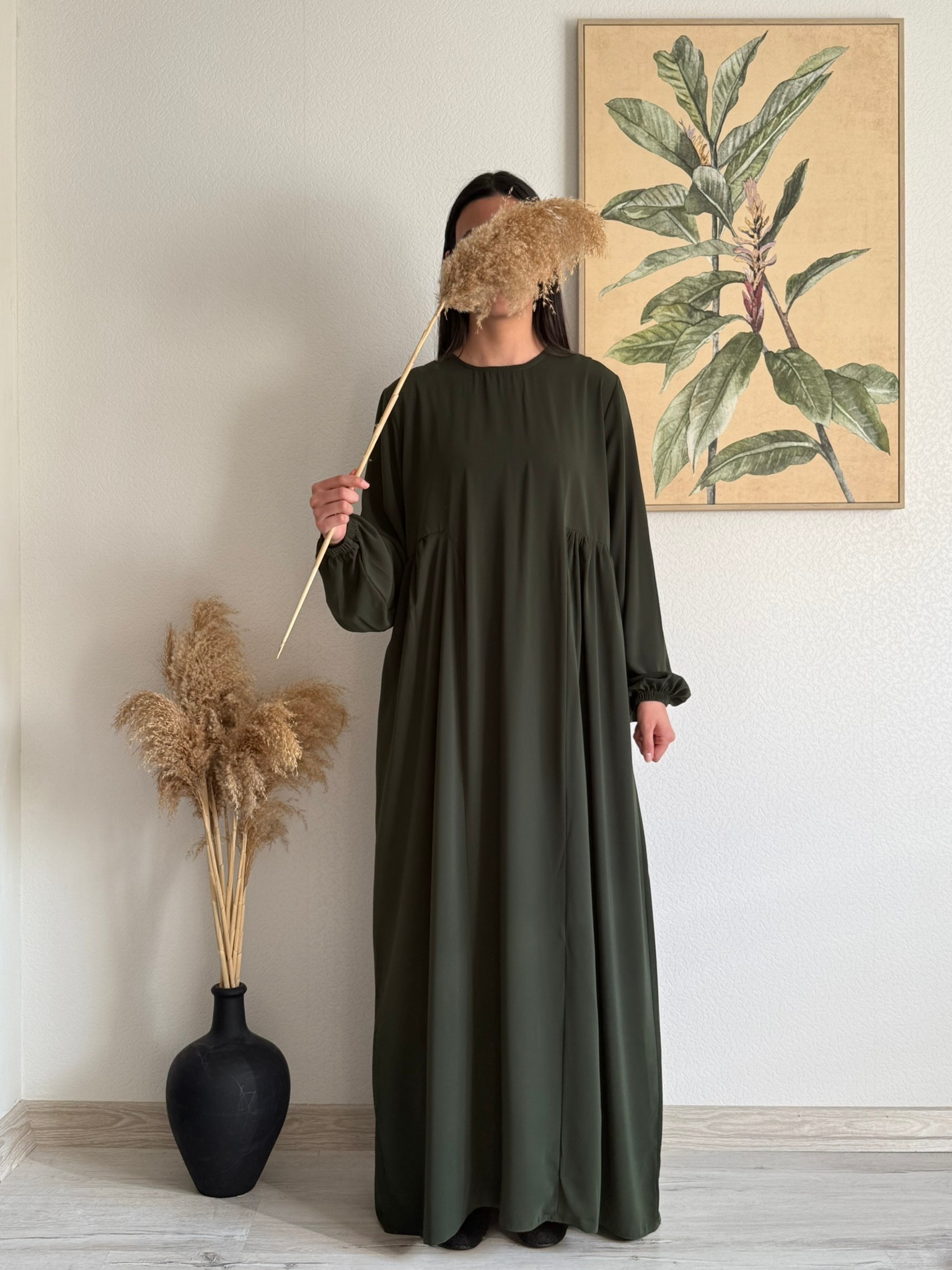 LUNA MEDİNE İPEĞİ ELBİSE/FERACE