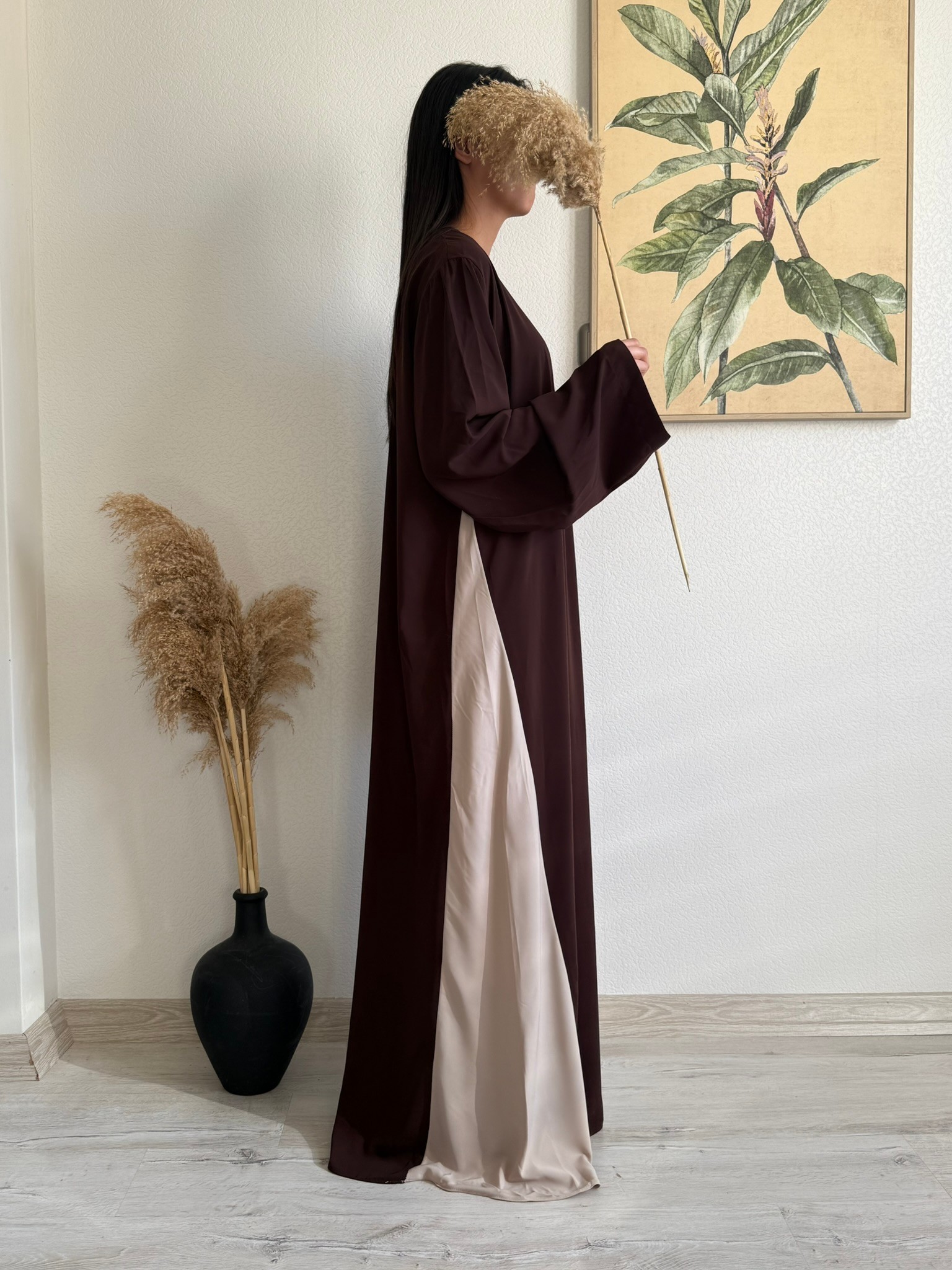 ÇİFT RENK ELBİSE/FERACE