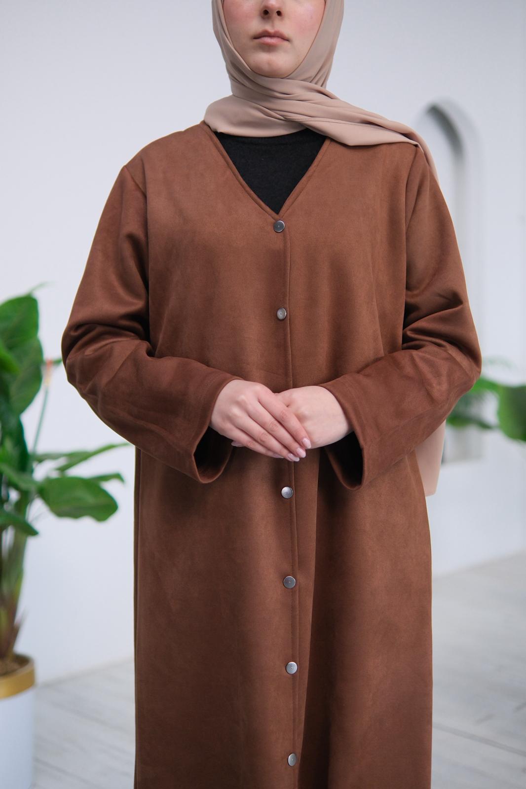 MİLENA SÜET FERACE - Kahve