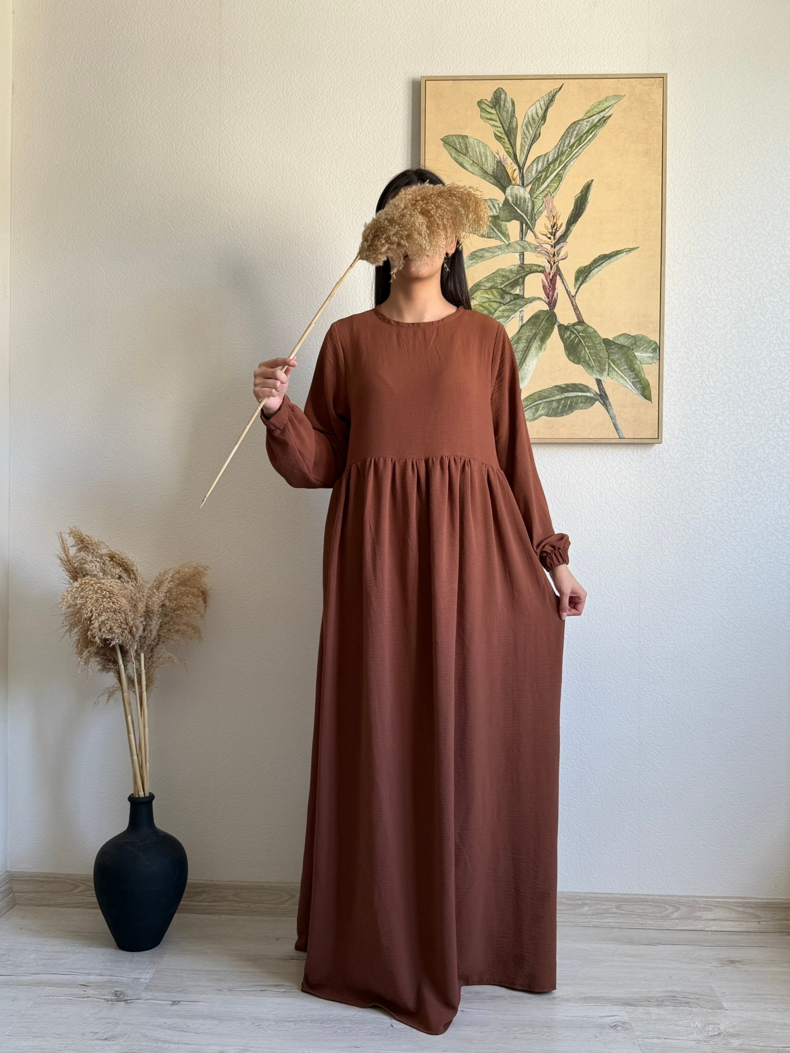 DÜŞÜK ROBALI AYROBİN ELBİSE